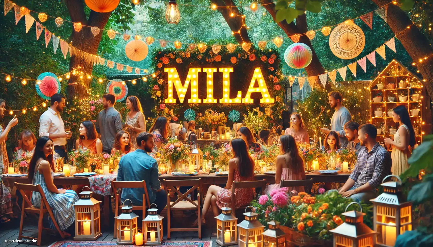 Святкаванне імянін і імянін - Mila