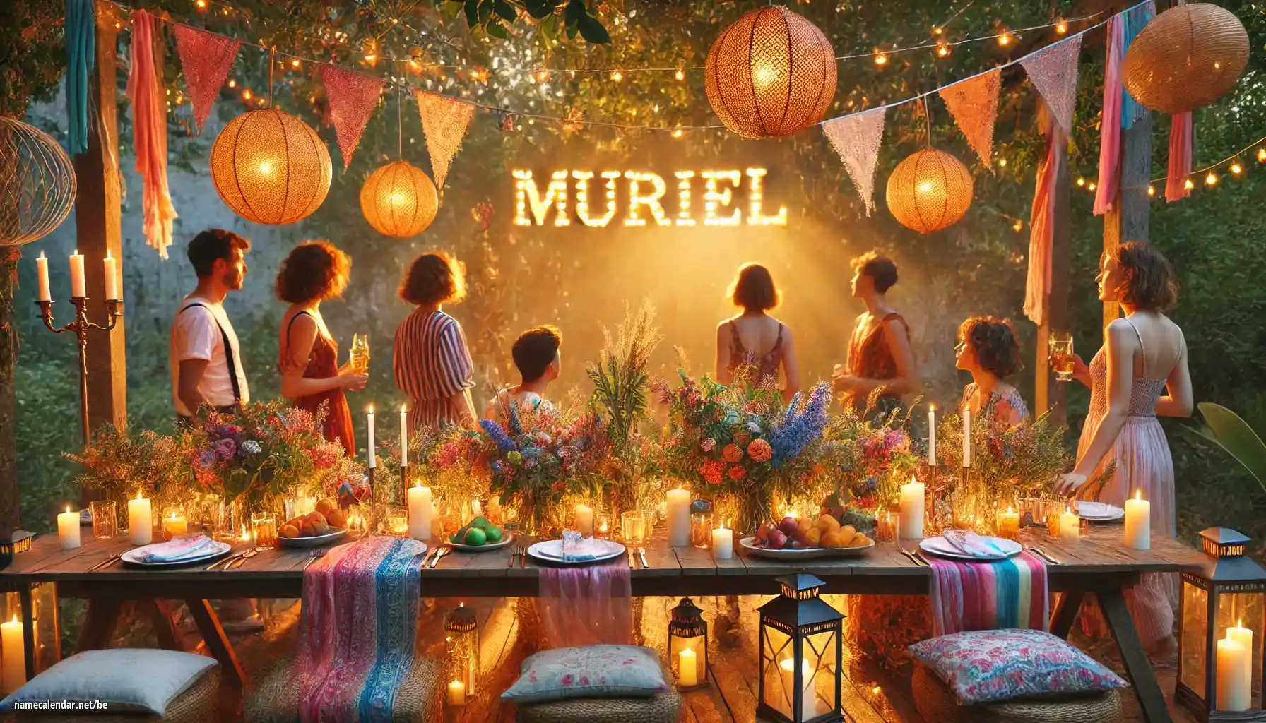 Святкаванне імянін і імянін - Muriel