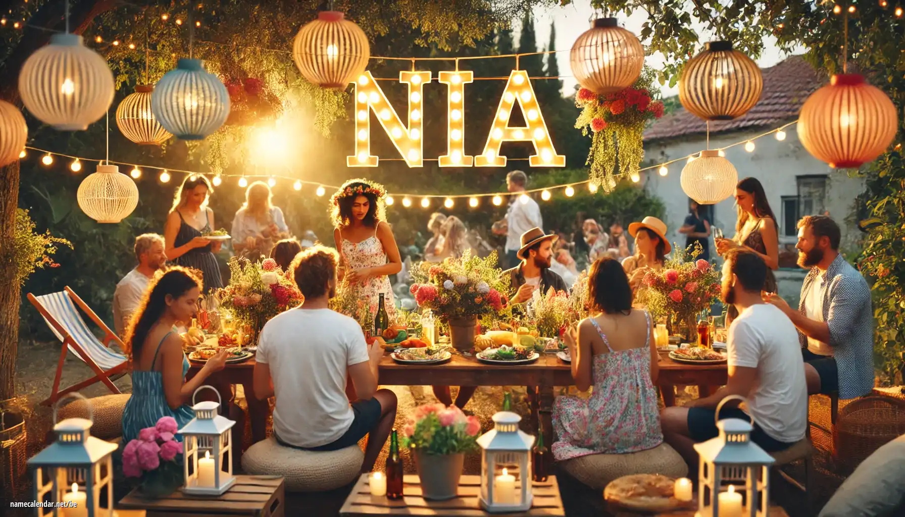 Святкаванне імянін і імянін - Nia