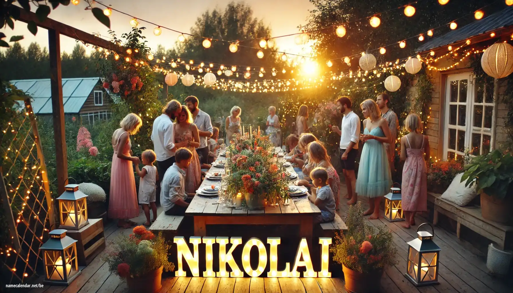 Святкаванне імянін і імянін - Nikolai