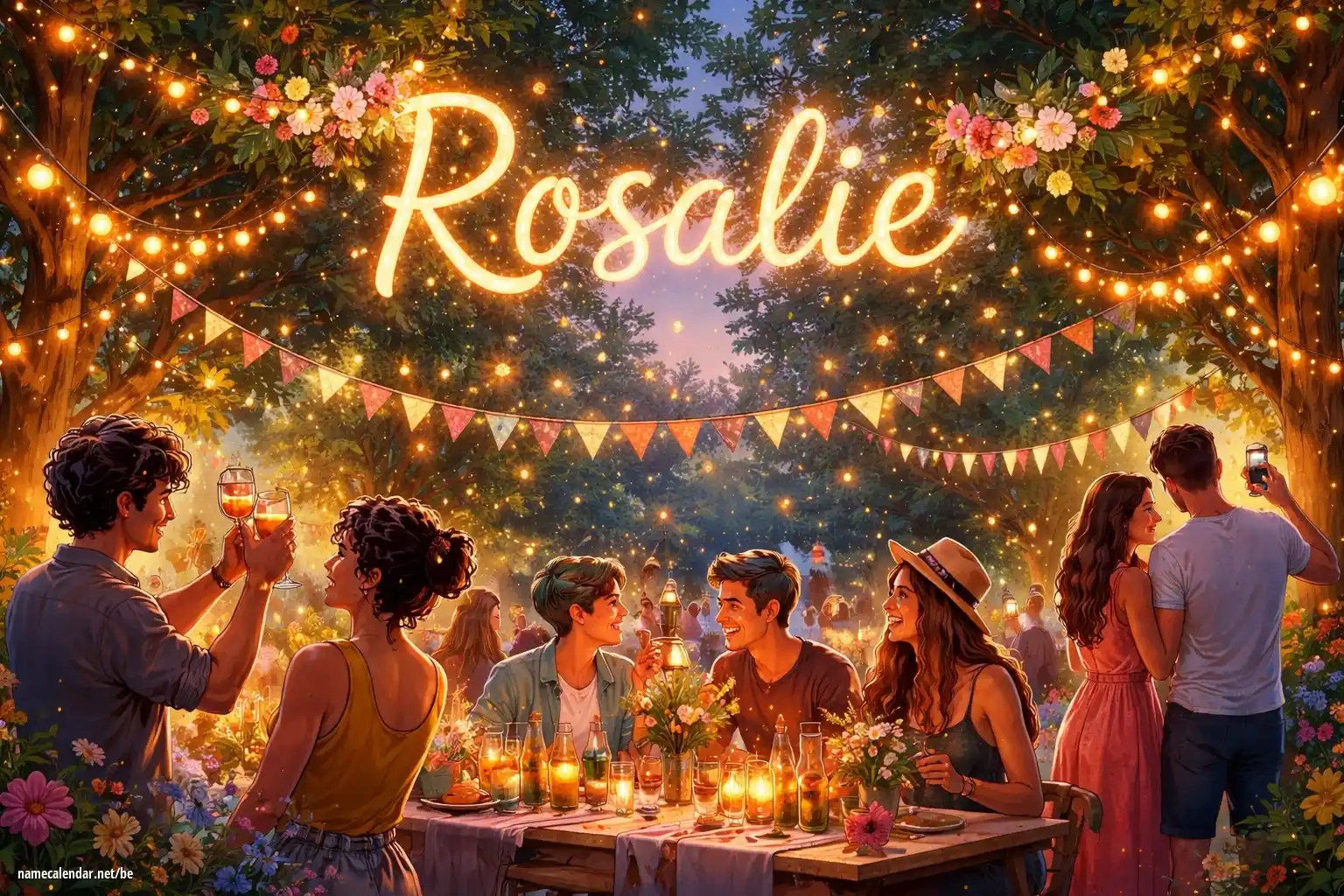 Святкаванне імянін і імянін - Rosalie