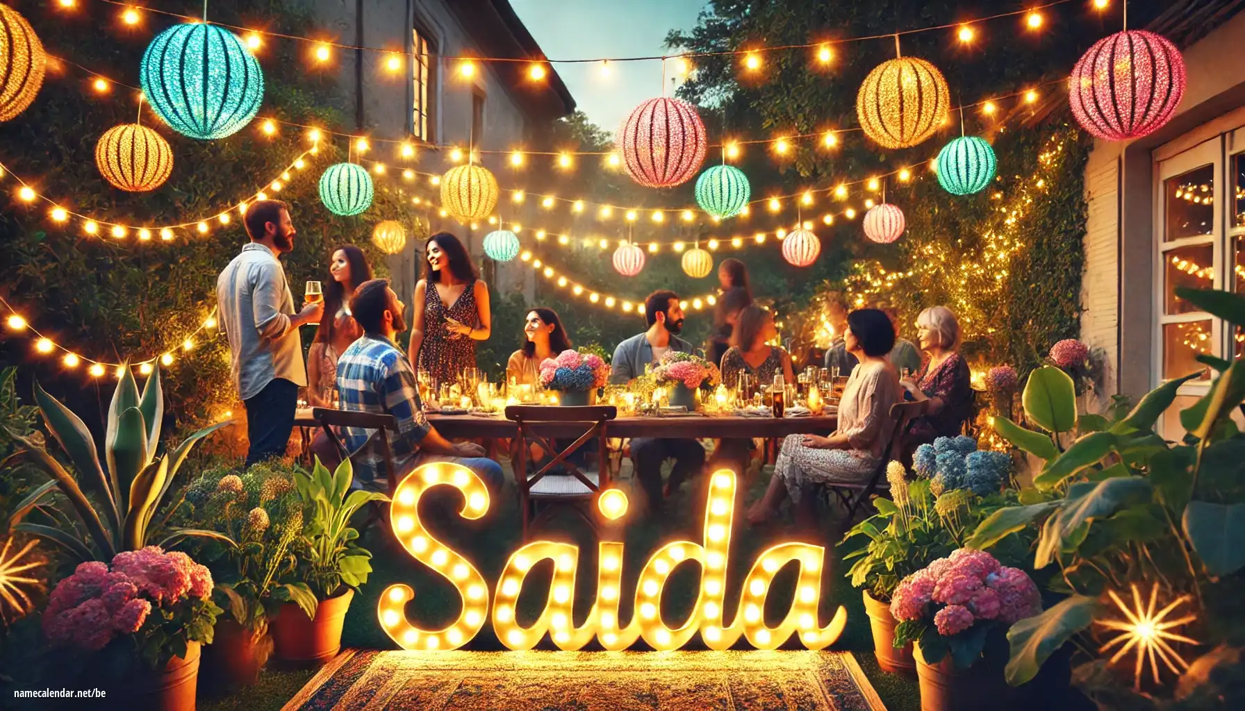 Святкаванне імянін і імянін - Saida