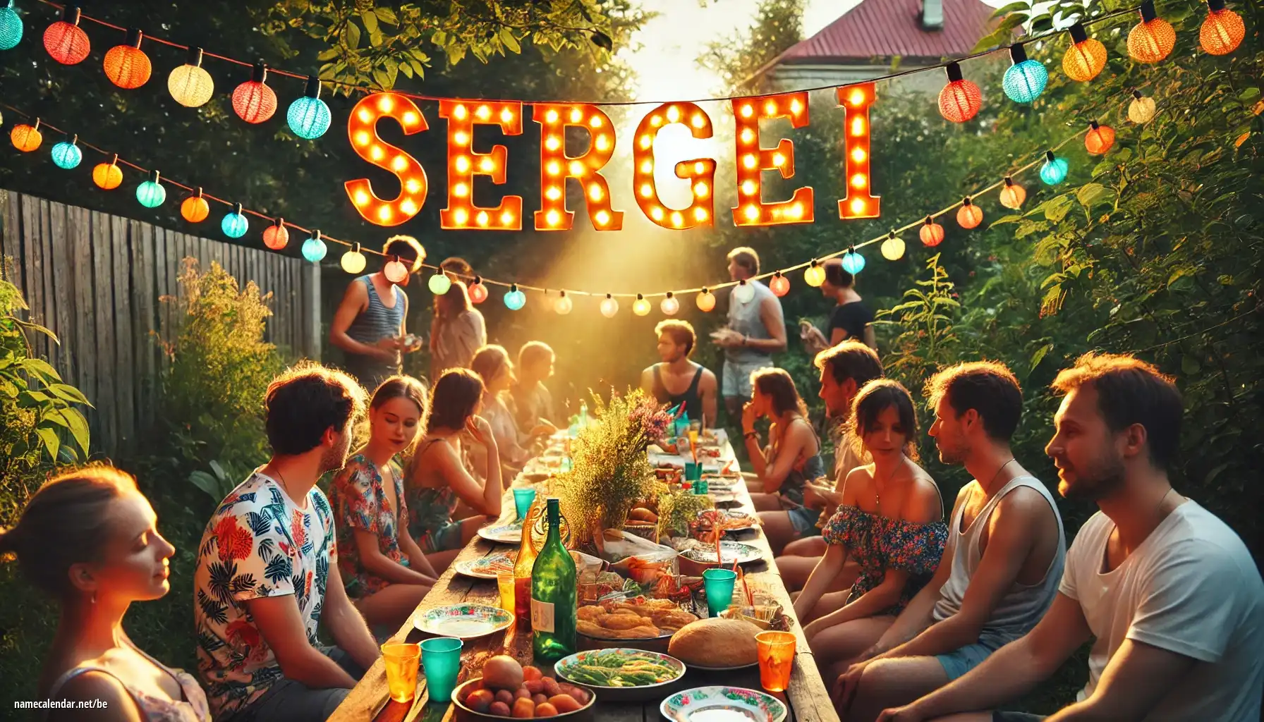 Святкаванне імянін і імянін - Sergei