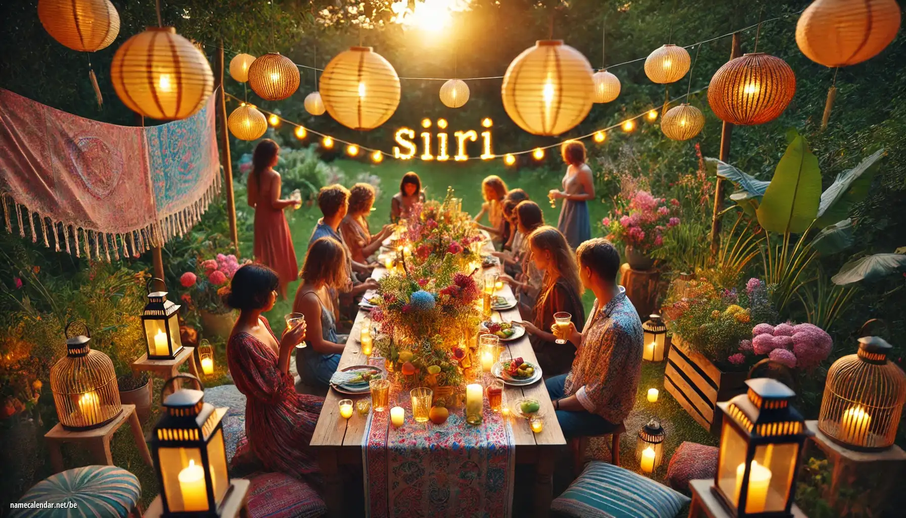 Святкаванне імянін і імянін - Siiri