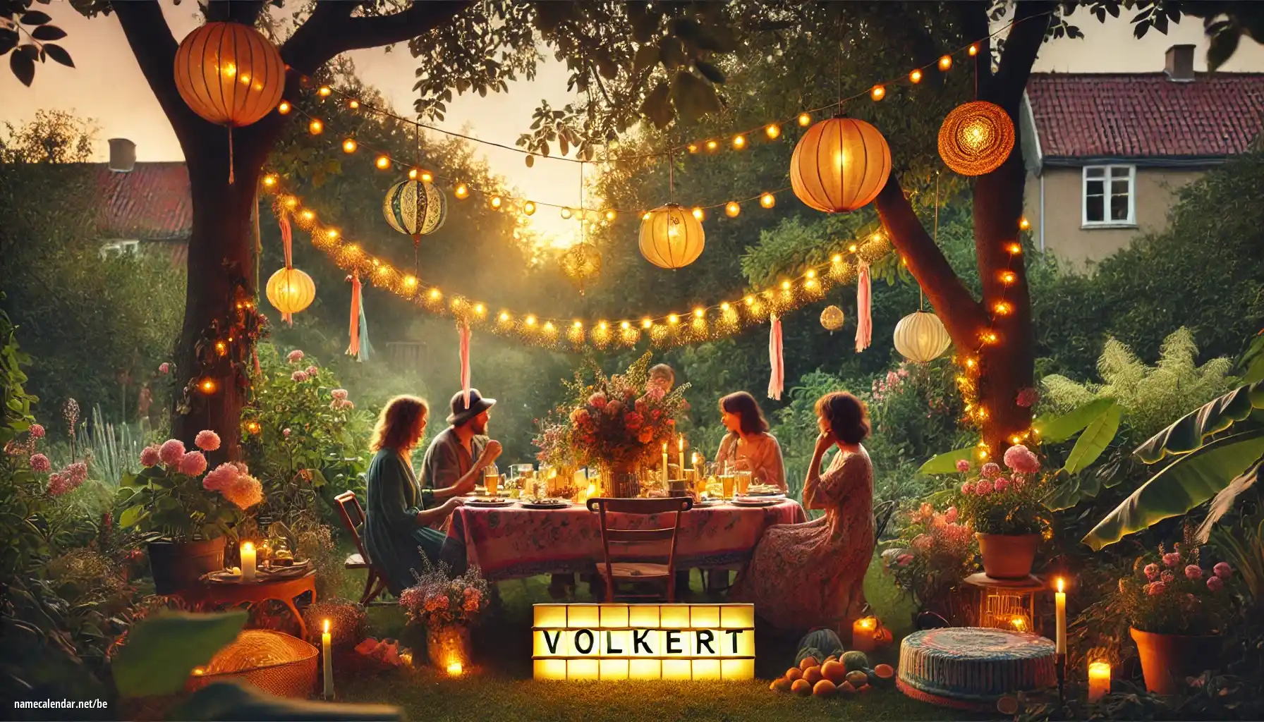 Святкаванне імянін і імянін - Volkert