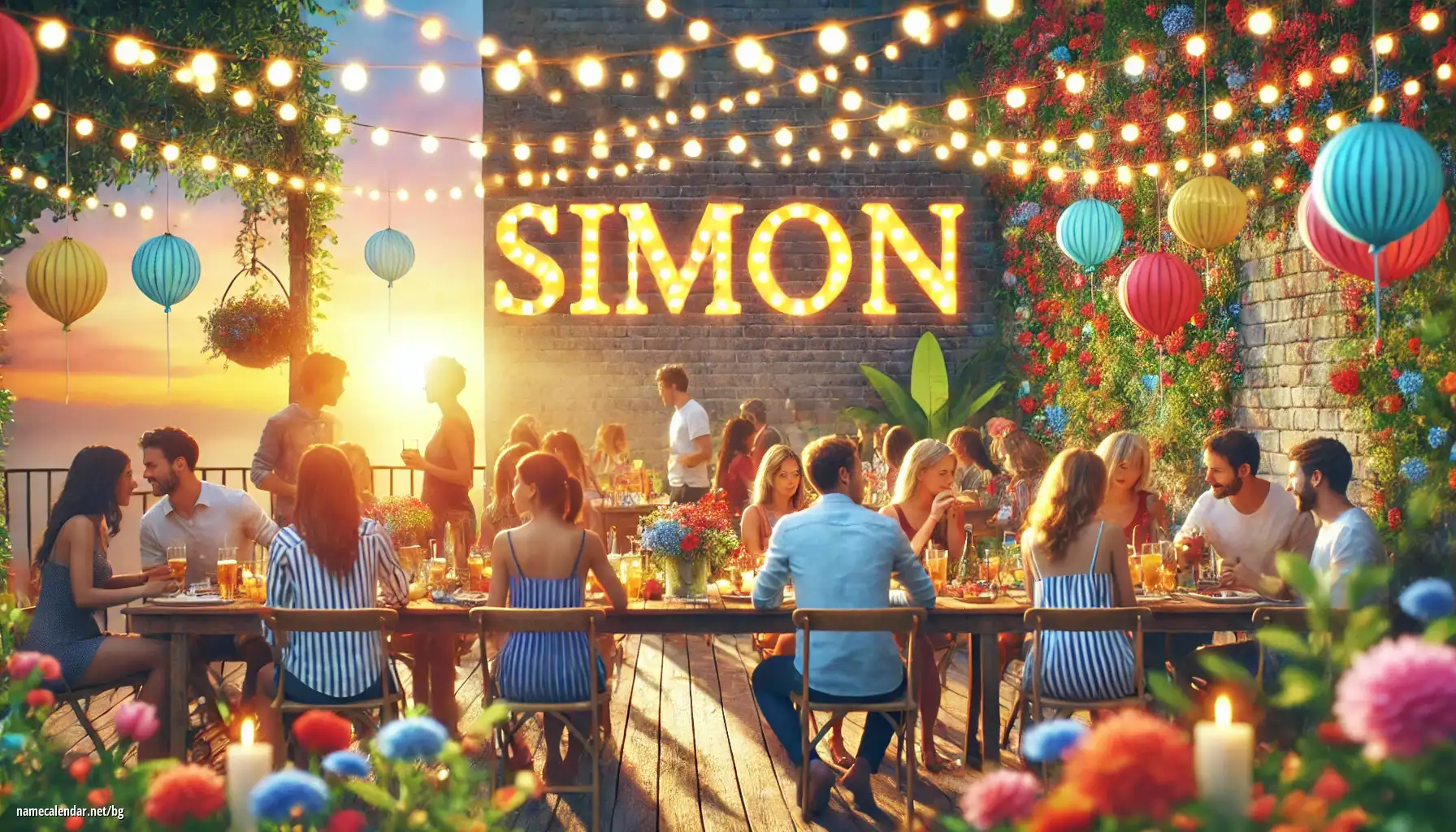 Празнуване на имен ден и име - Šimon