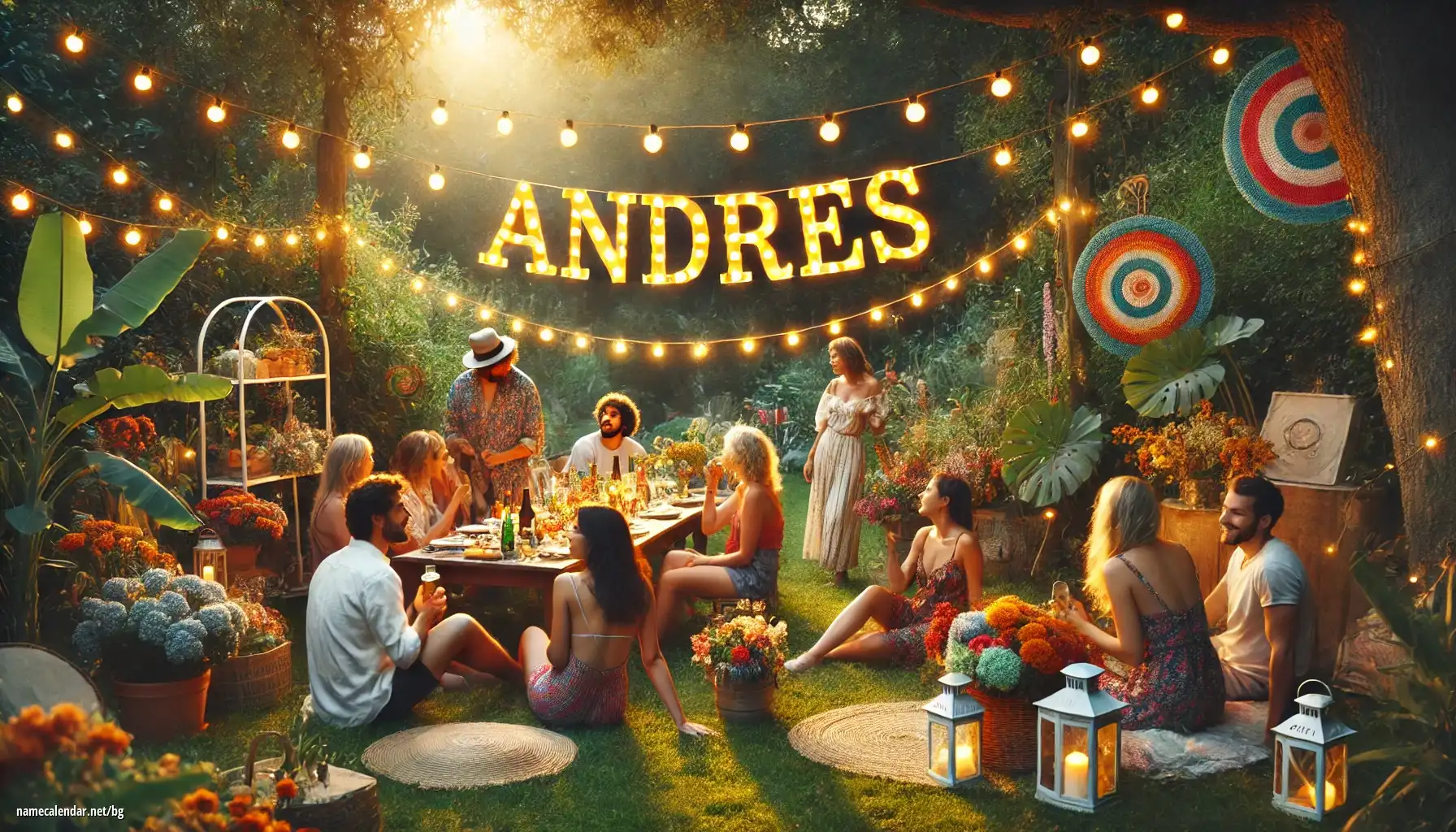 Празнуване на имен ден и име - Andrés