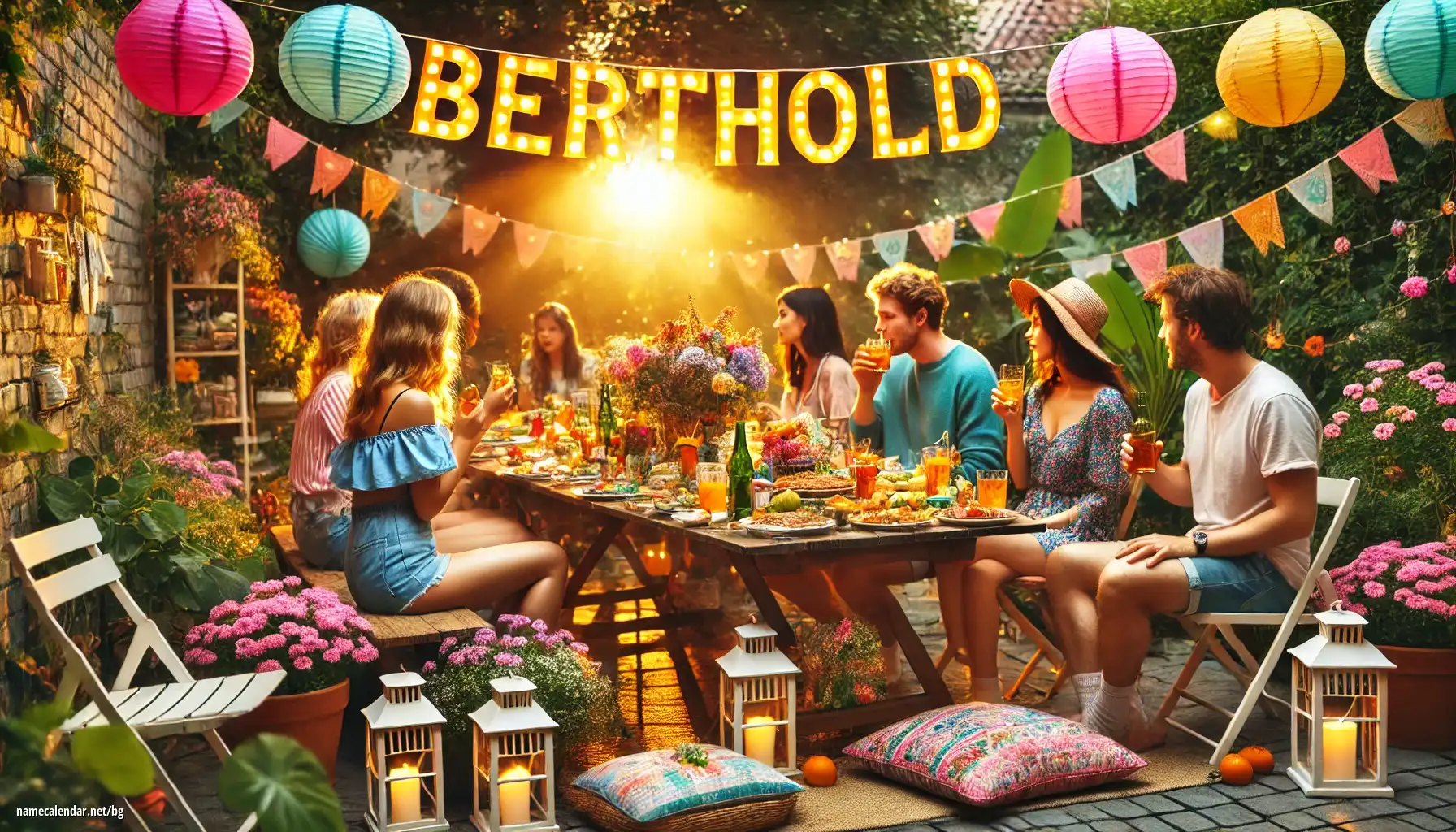 Празнуване на имен ден и име - Berthold