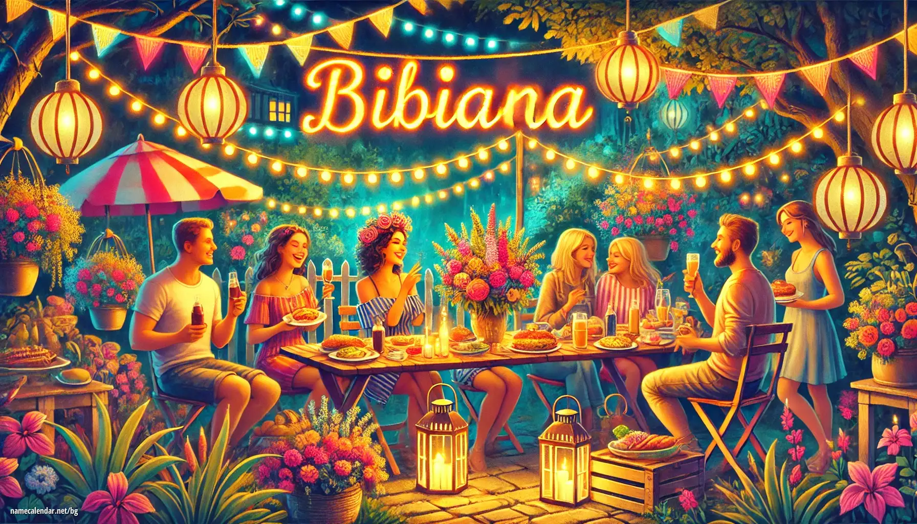 Празнуване на имен ден и име - Bibiana