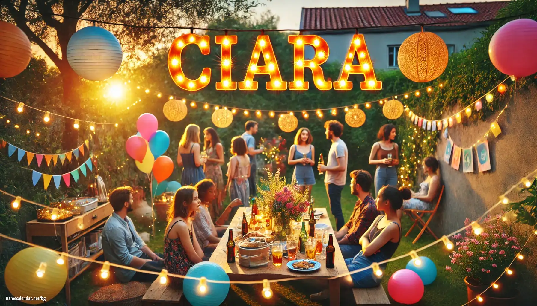 Празнуване на имен ден и име - Ciara