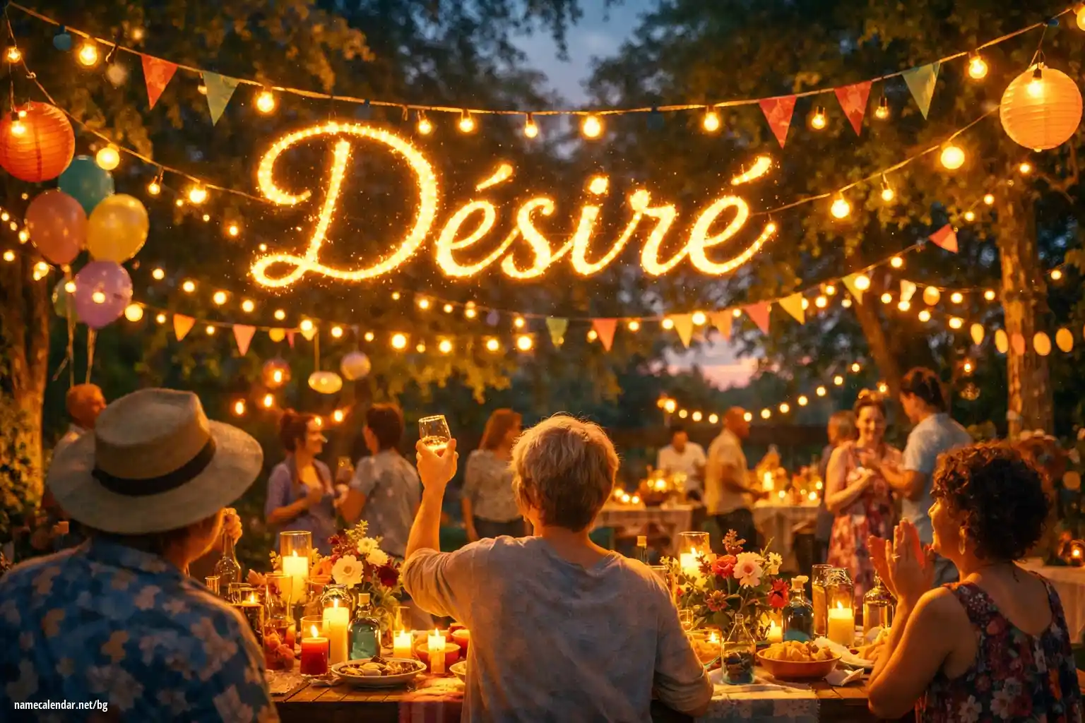 Празнуване на имен ден и име - Désiré