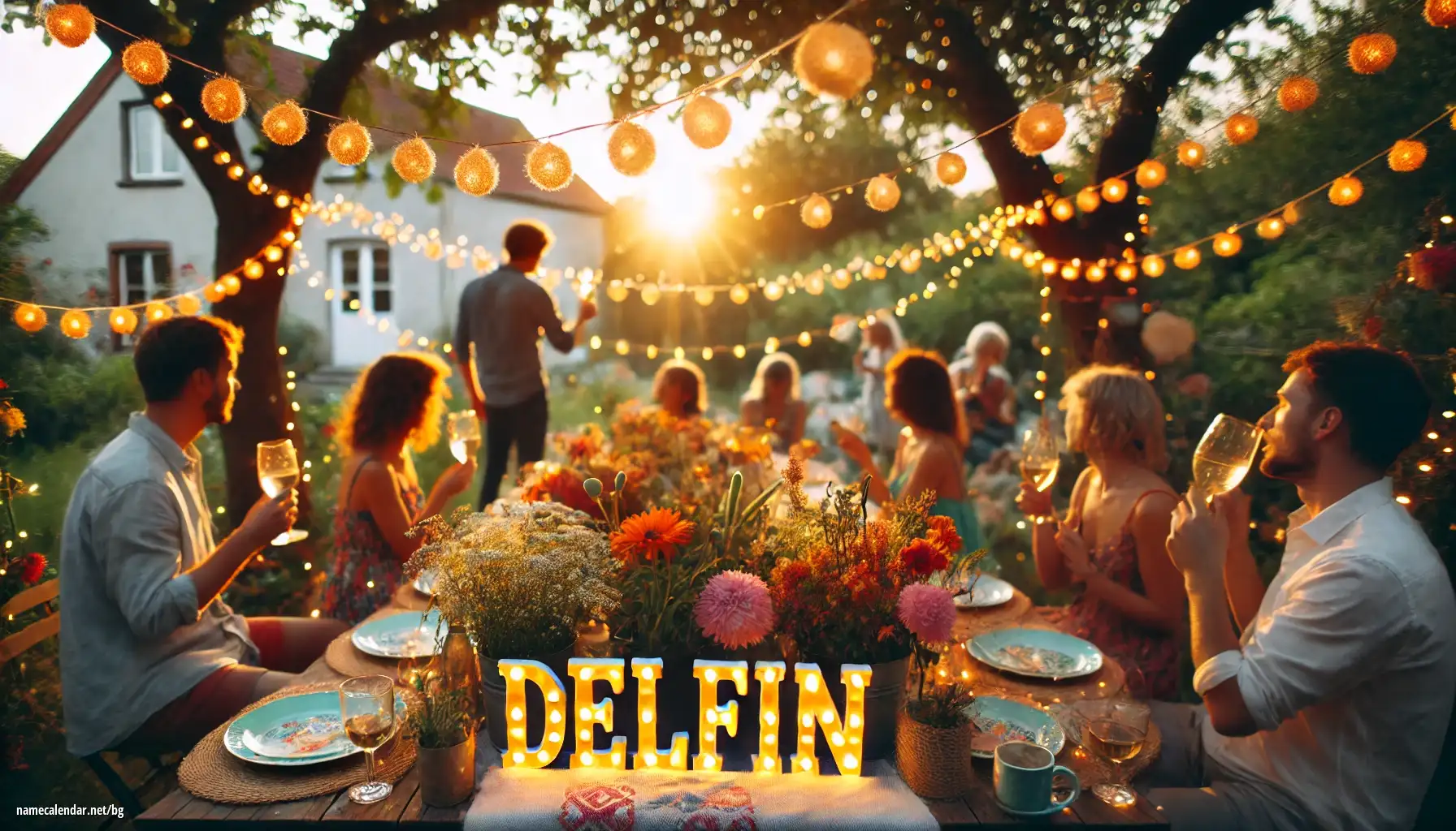 Празнуване на имен ден и име - Delfin