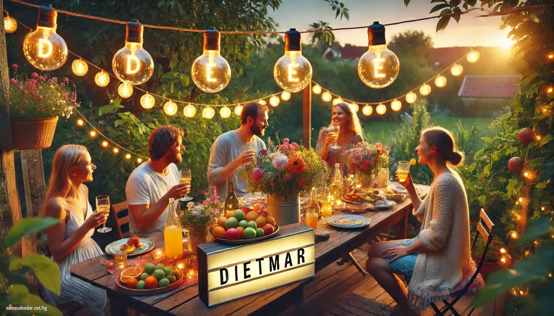 Празнуване на имен ден и име - Dietmar