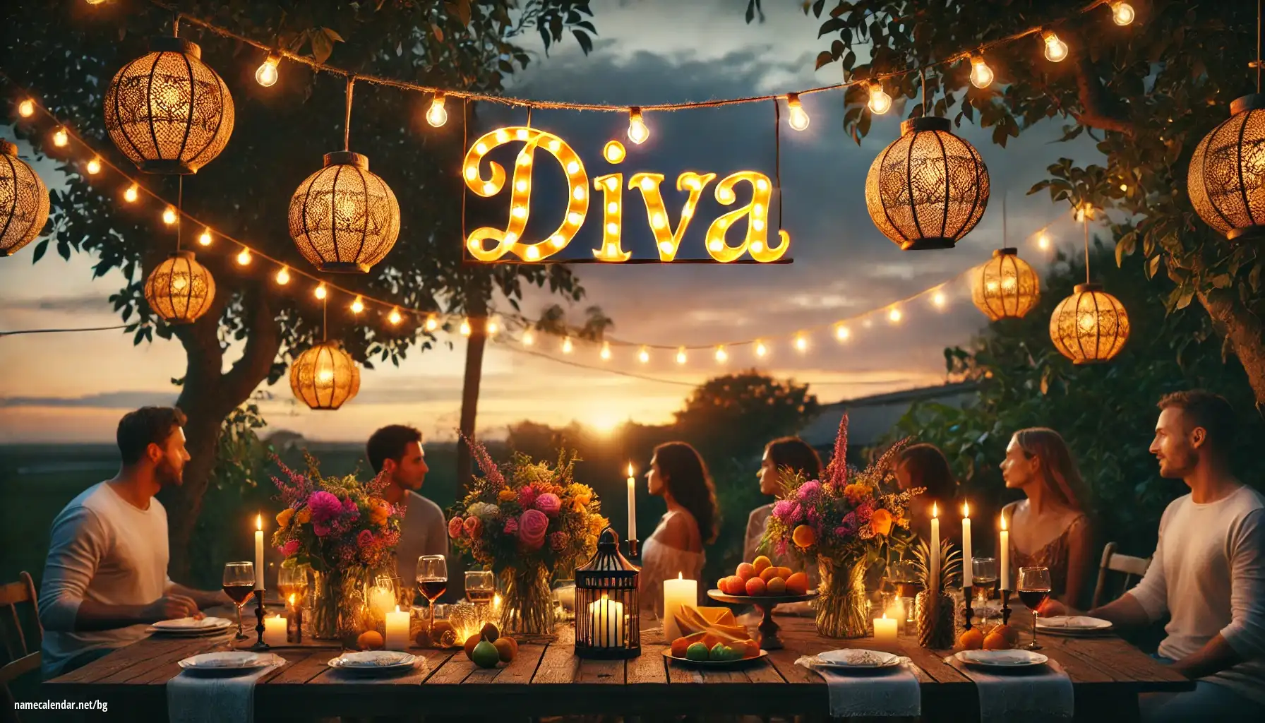 Празнуване на имен ден и име - Diva