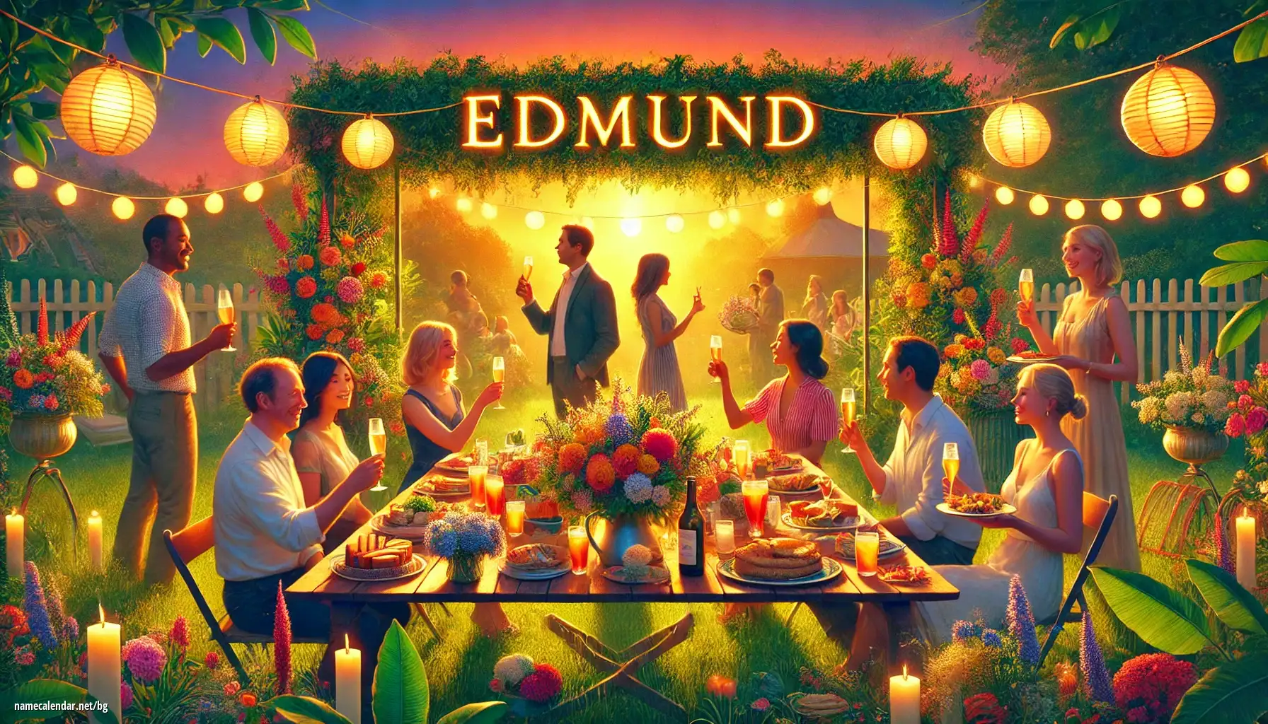 Празнуване на имен ден и име - Edmund