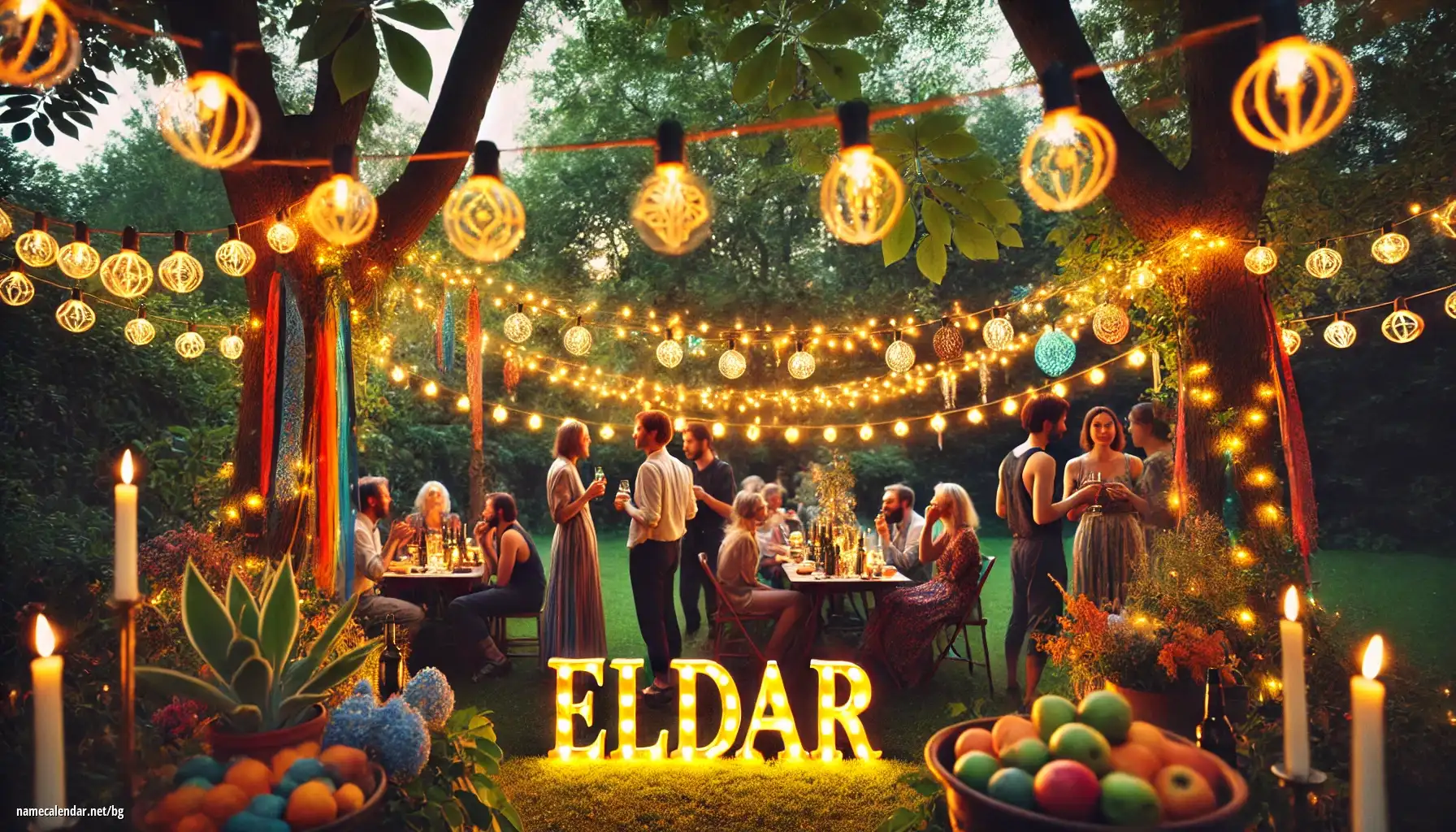 Празнуване на имен ден и име - Eldar