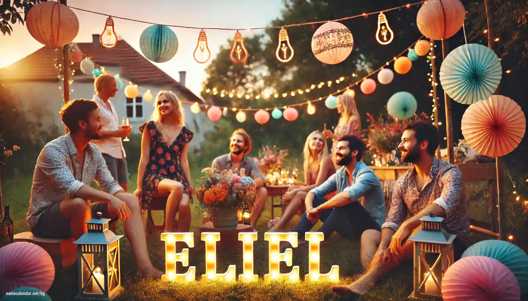 Празнуване на имен ден и име - Eliel