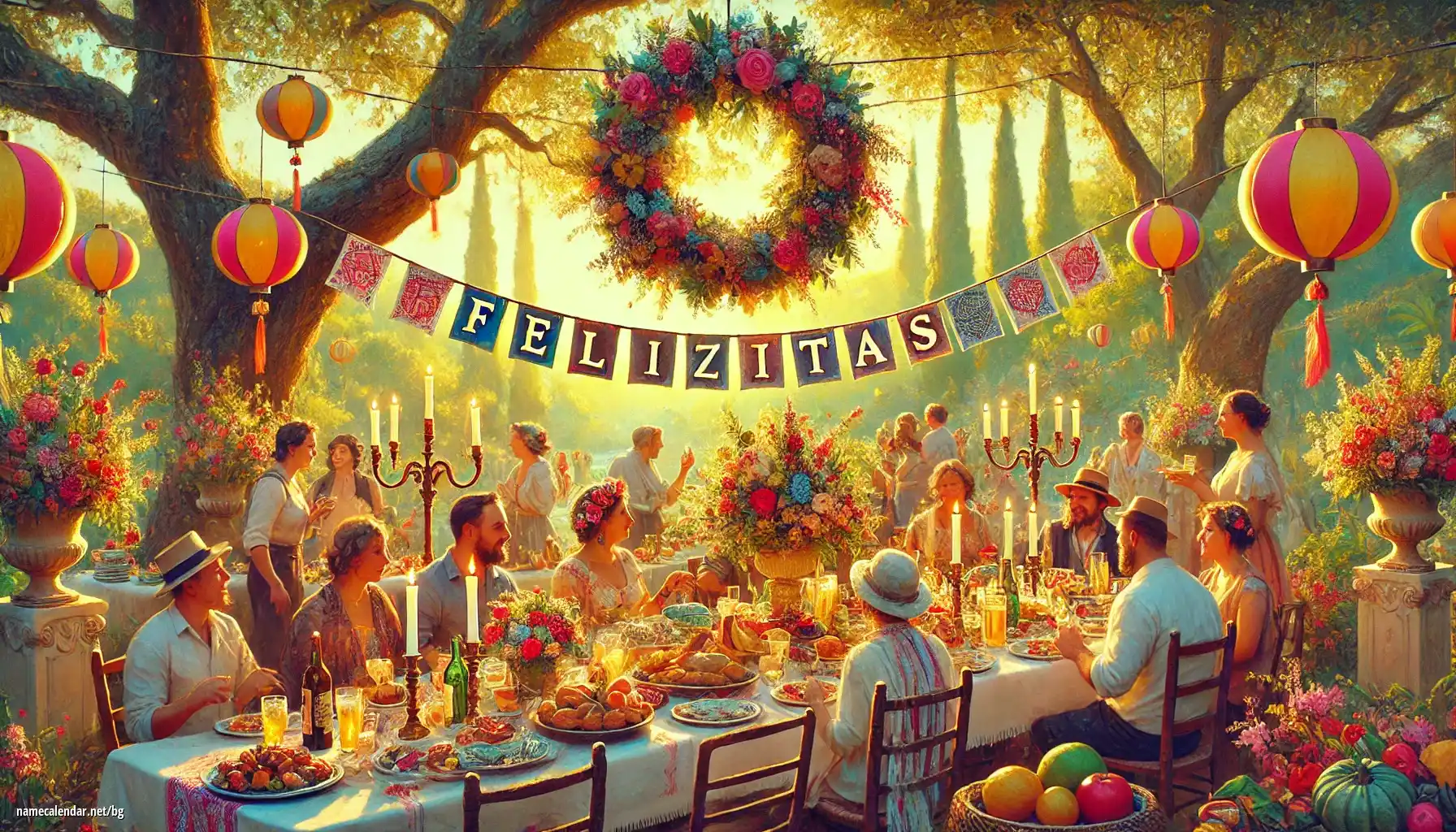 Празнуване на имен ден и име - Felizitas