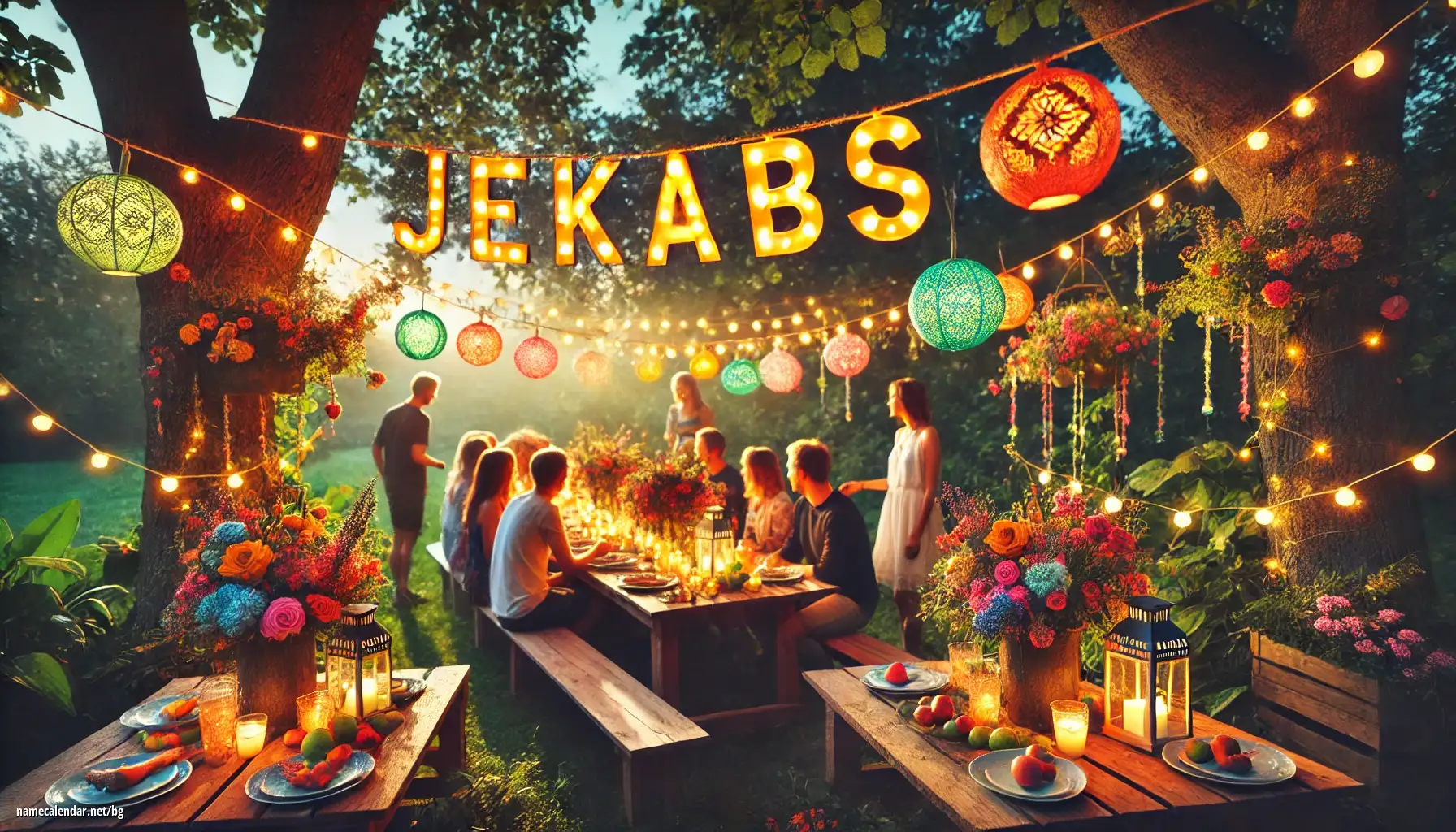 Празнуване на имен ден и име - Jēkabs