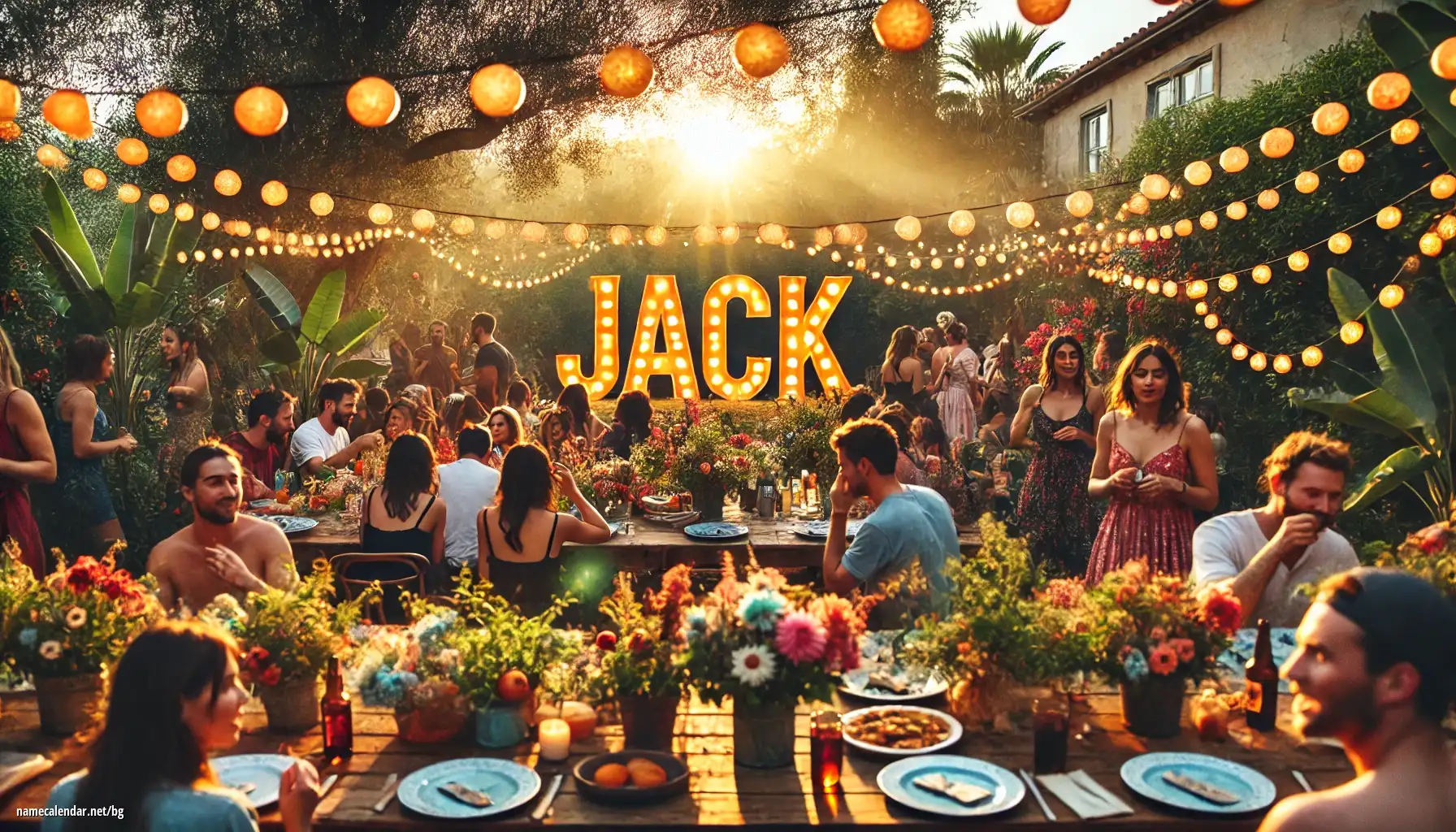 Празнуване на имен ден и име - Jack