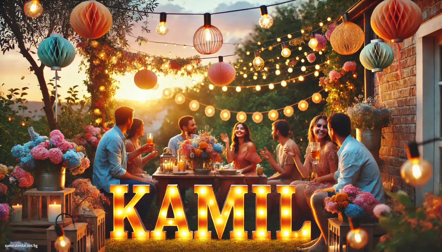 Празнуване на имен ден и име - Kamil