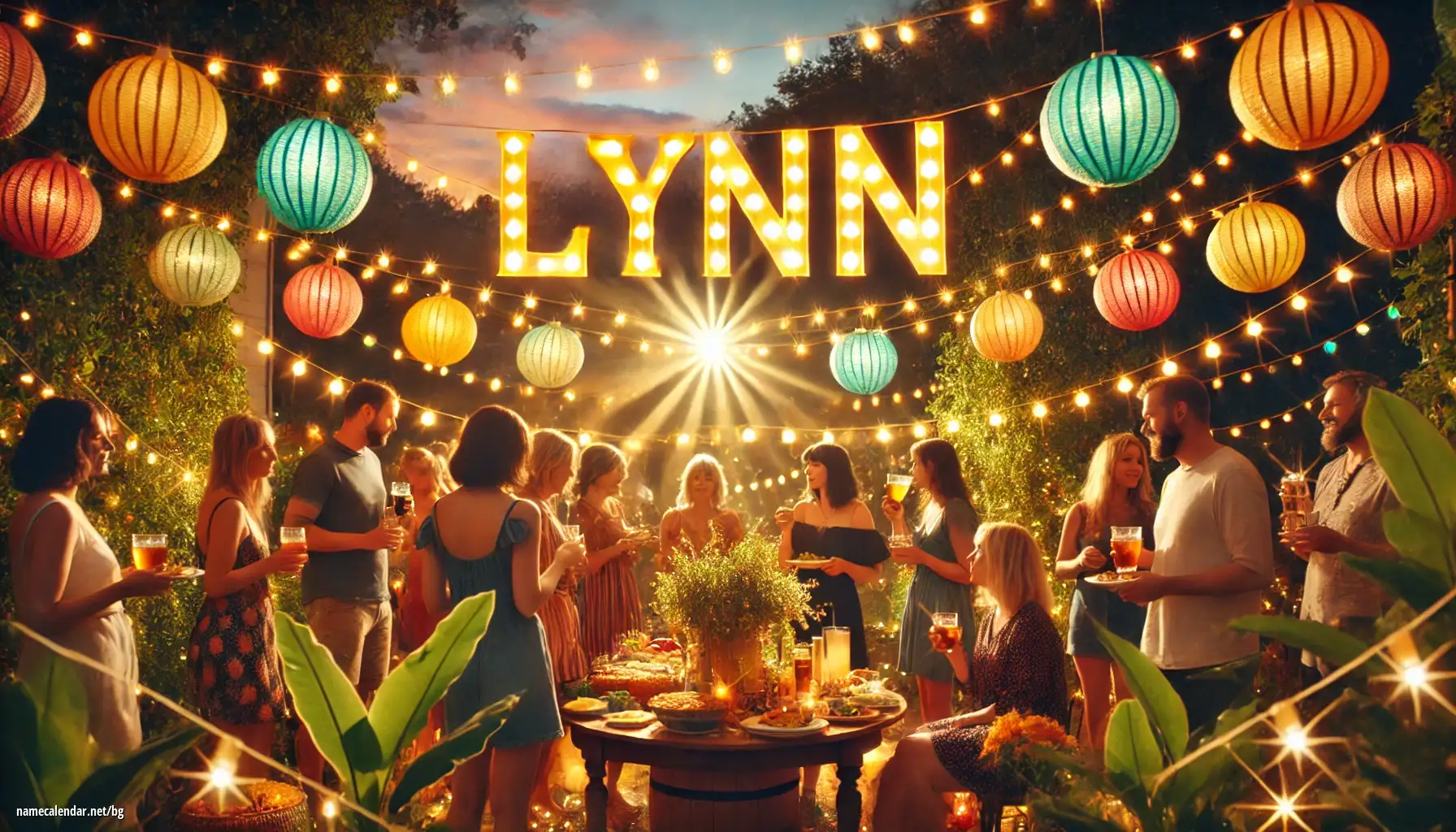 Празнуване на имен ден и име - Lynn