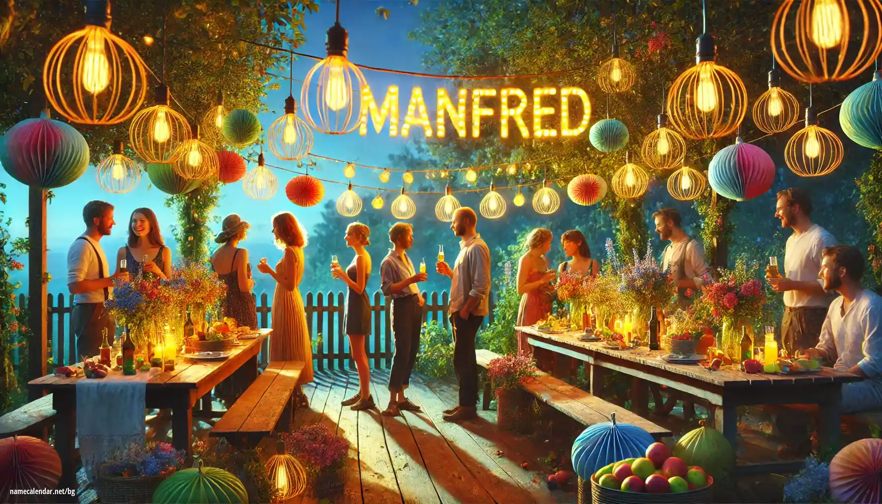 Празнуване на имен ден и име - Manfred