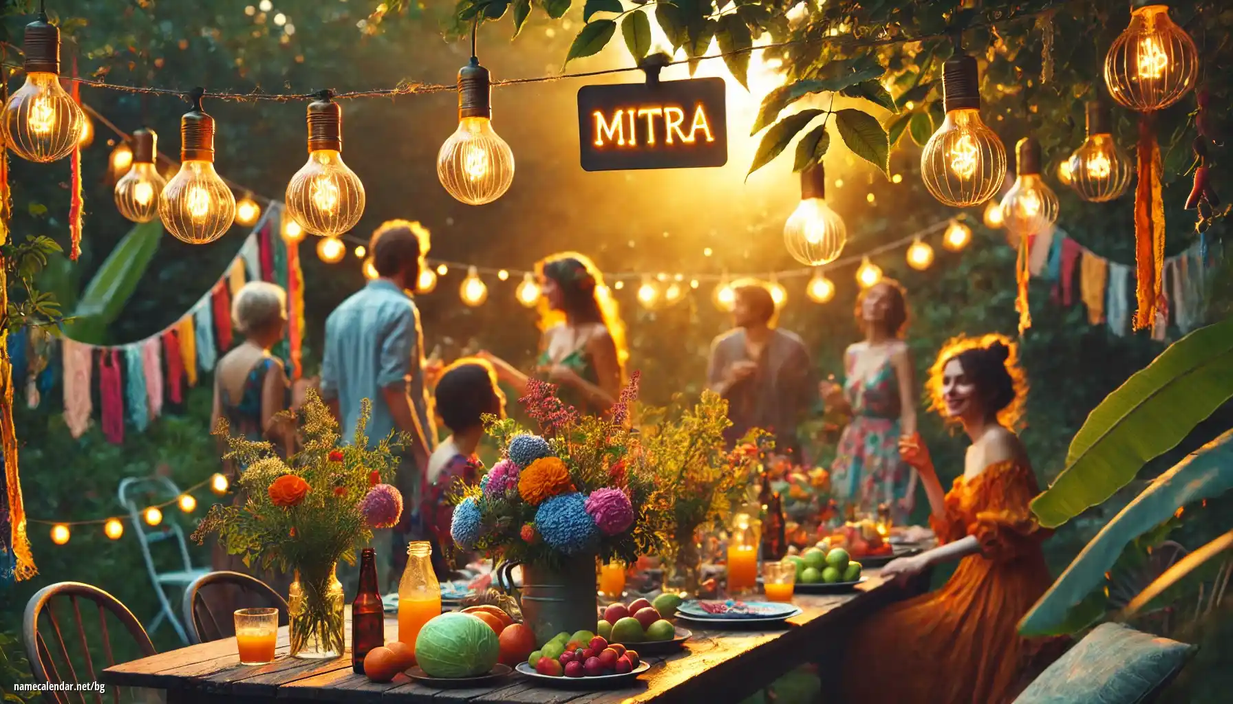 Празнуване на имен ден и име - Mitra