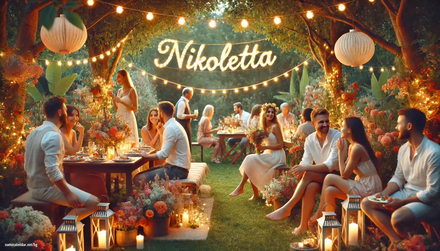 Празнуване на имен ден и име - Nikoletta