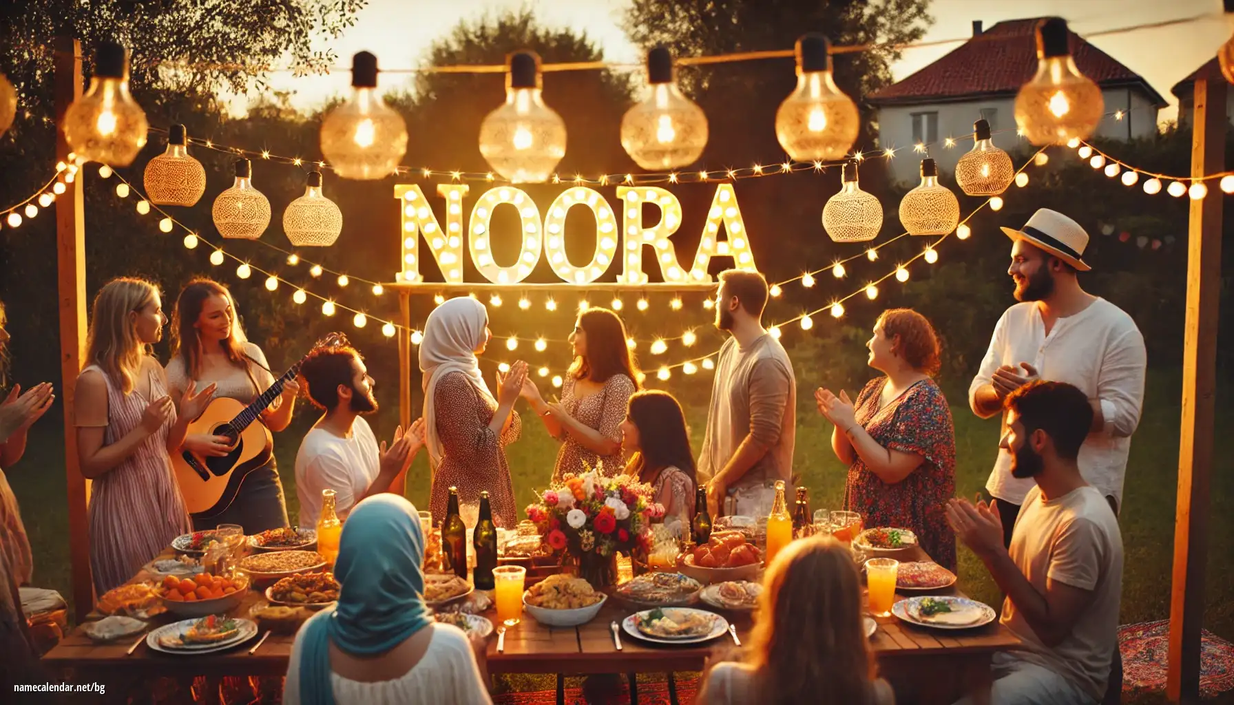 Празнуване на имен ден и име - Noora