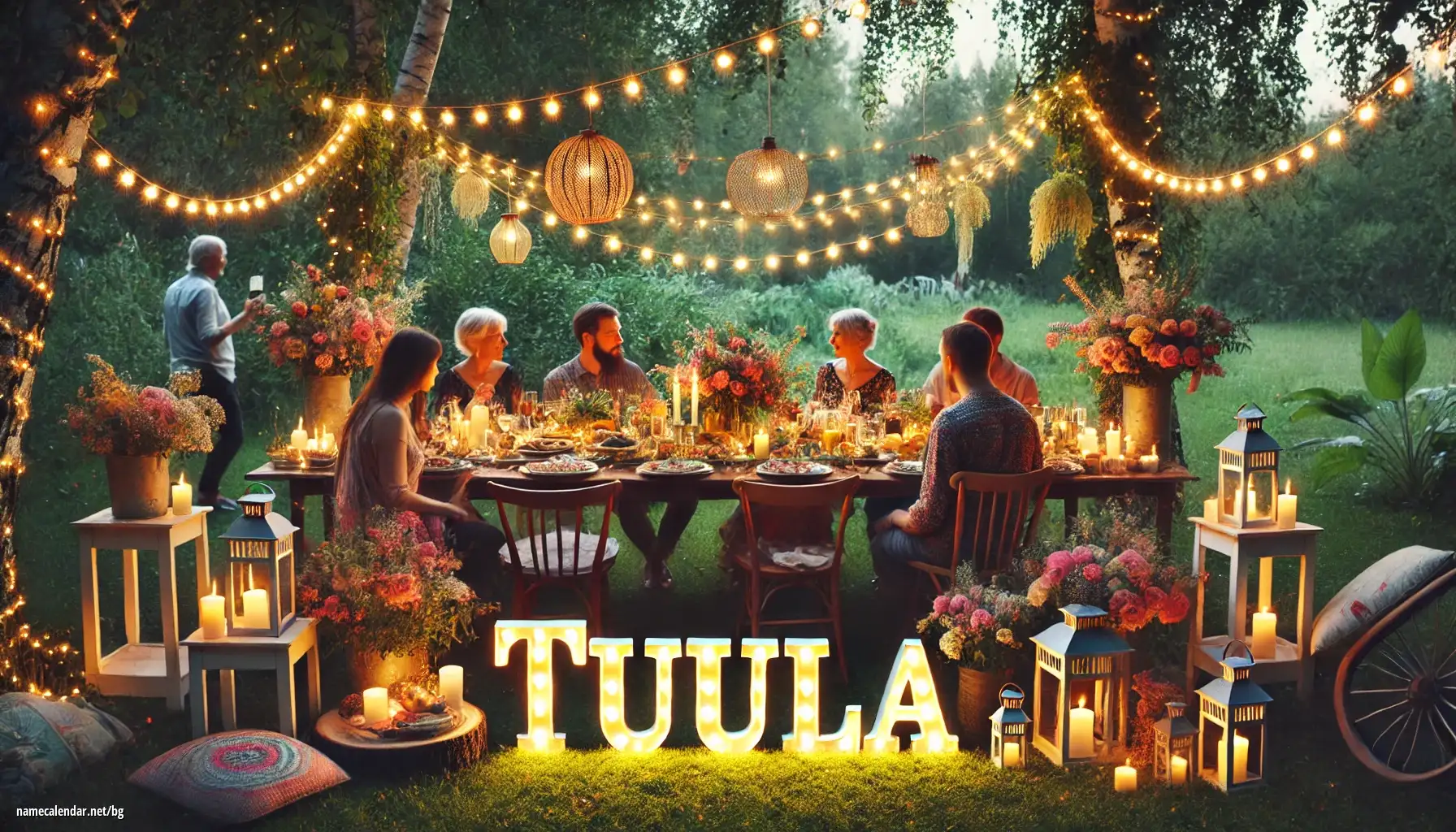 Празнуване на имен ден и име - Tuula