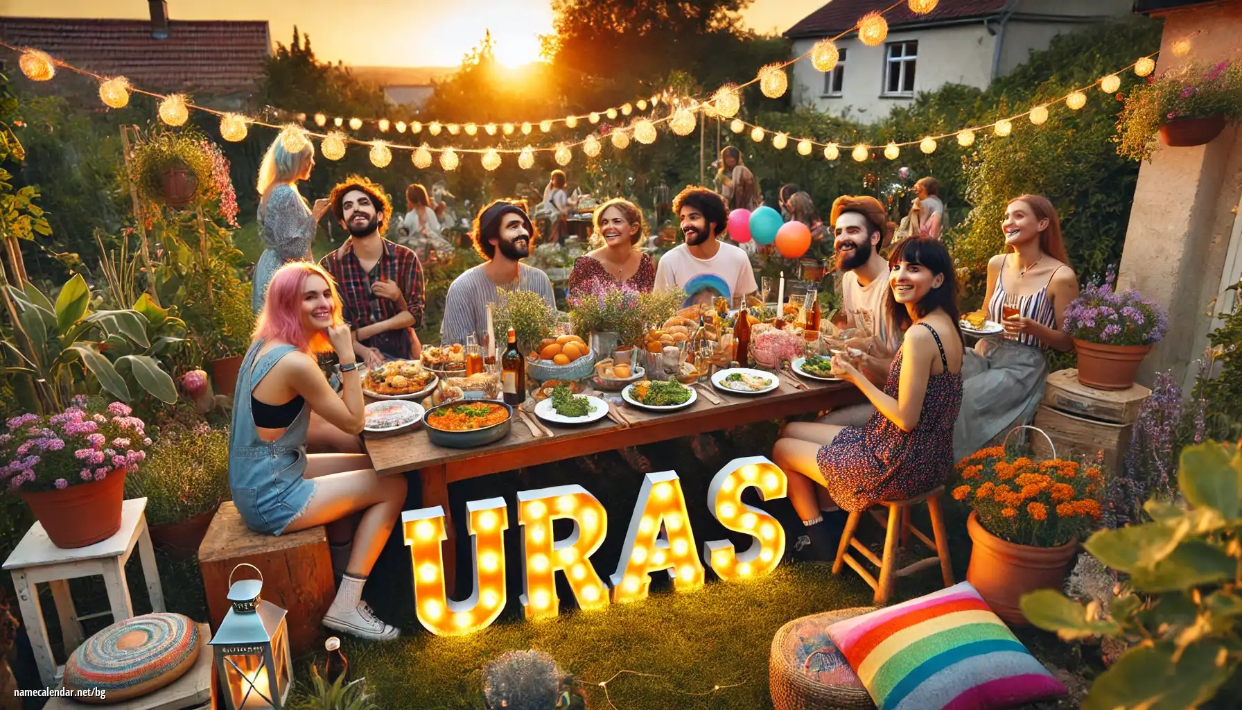 Празнуване на имен ден и име - Uras