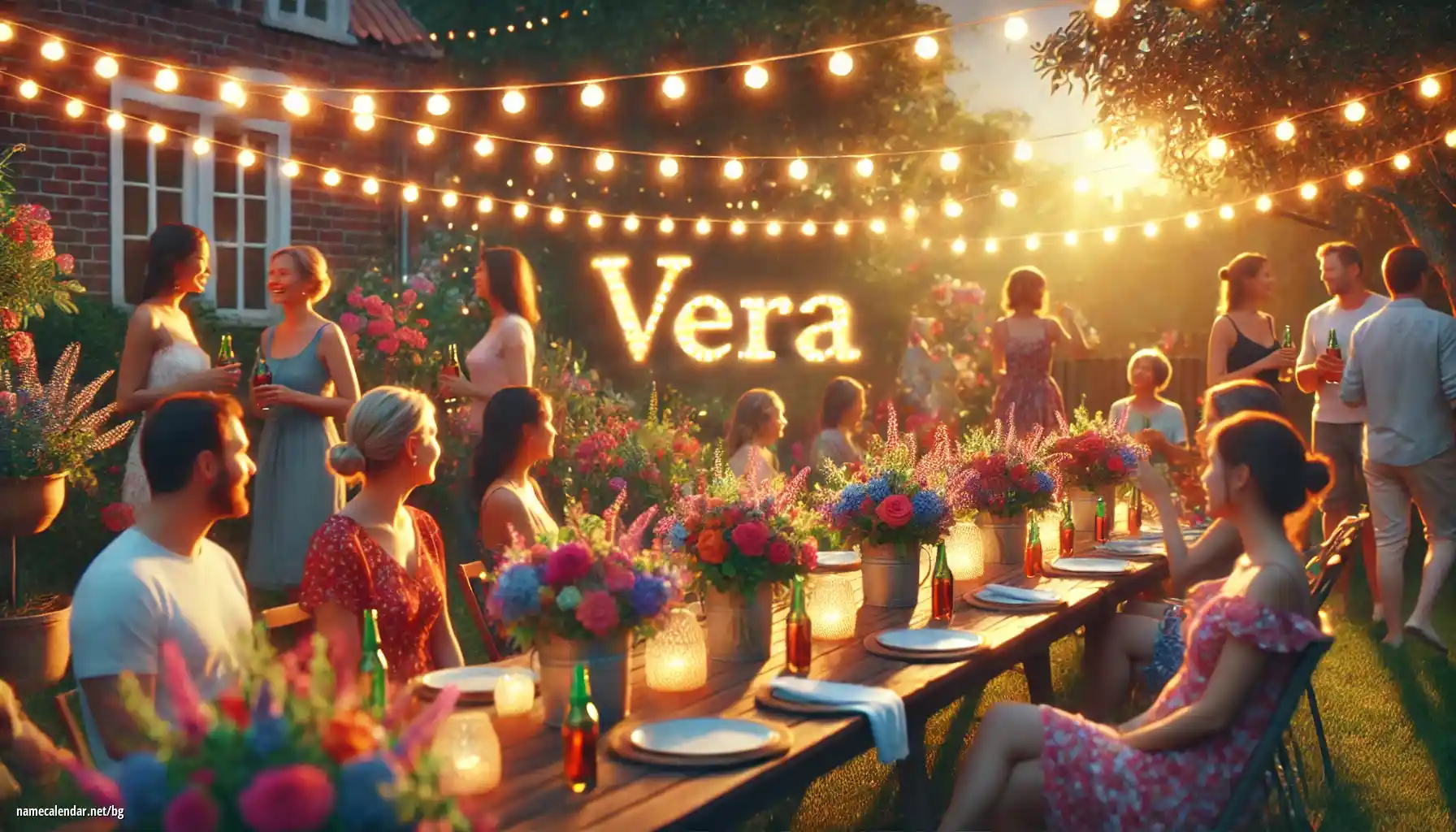 Празнуване на имен ден и име - Véra