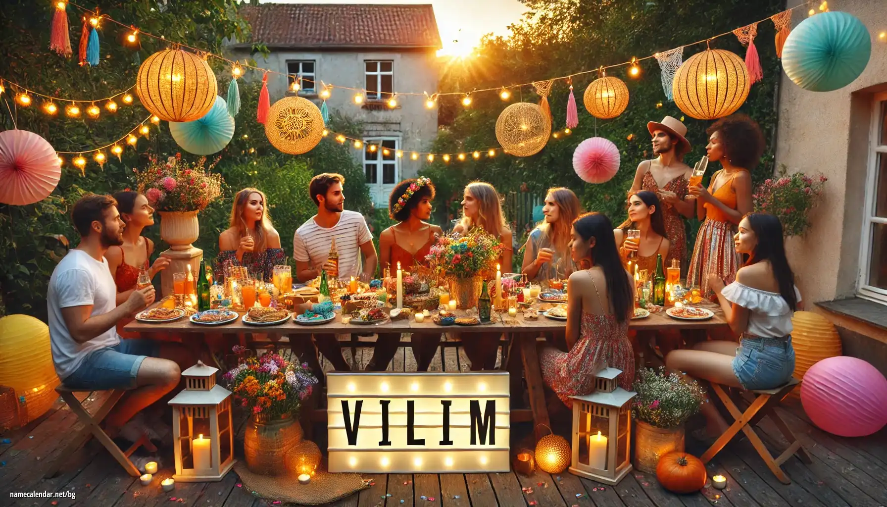 Празнуване на имен ден и име - Vilim