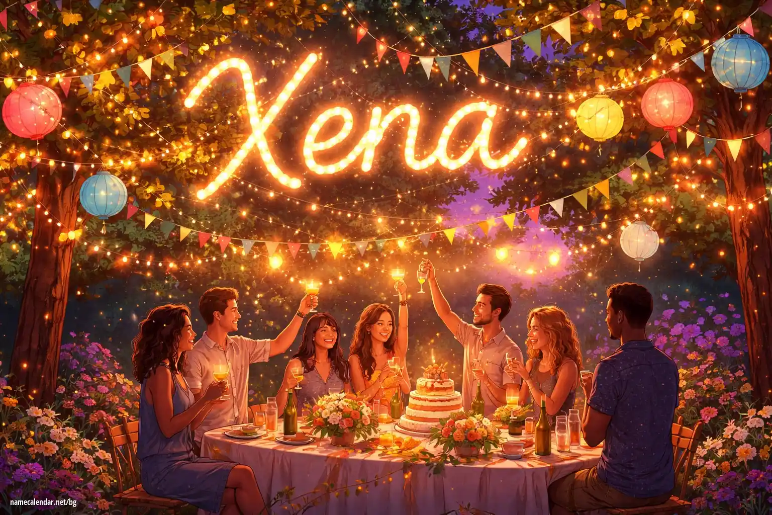 Празнуване на имен ден и име - Xena