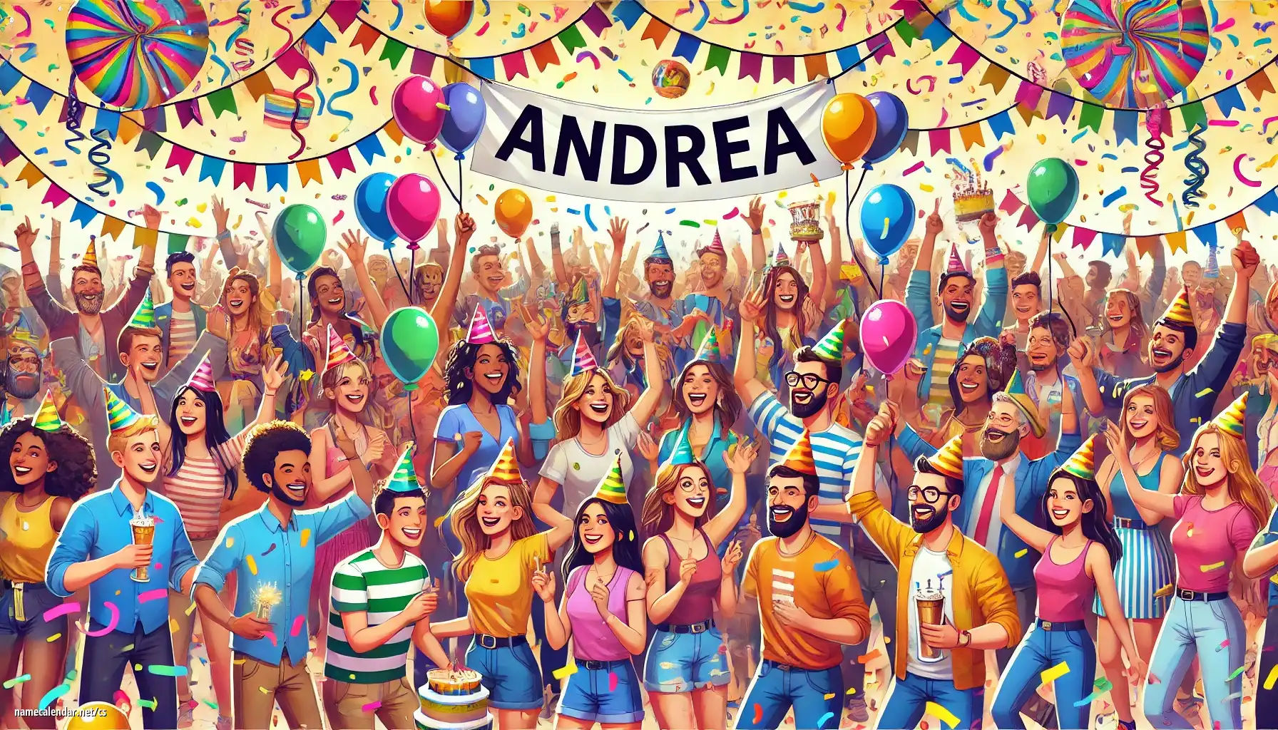 Oslava jmenin a jmenin - Andrea