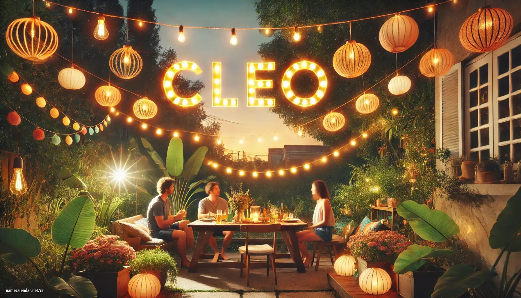 Oslava jmenin a jmenin - Cleo