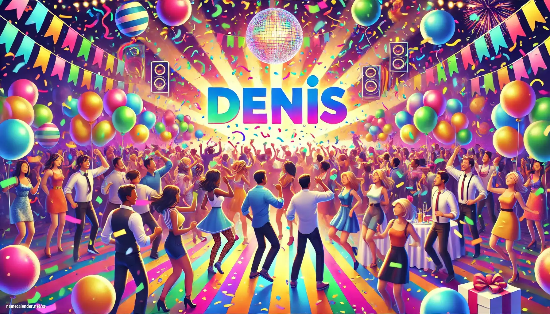 Oslava jmenin a jmenin - Denis