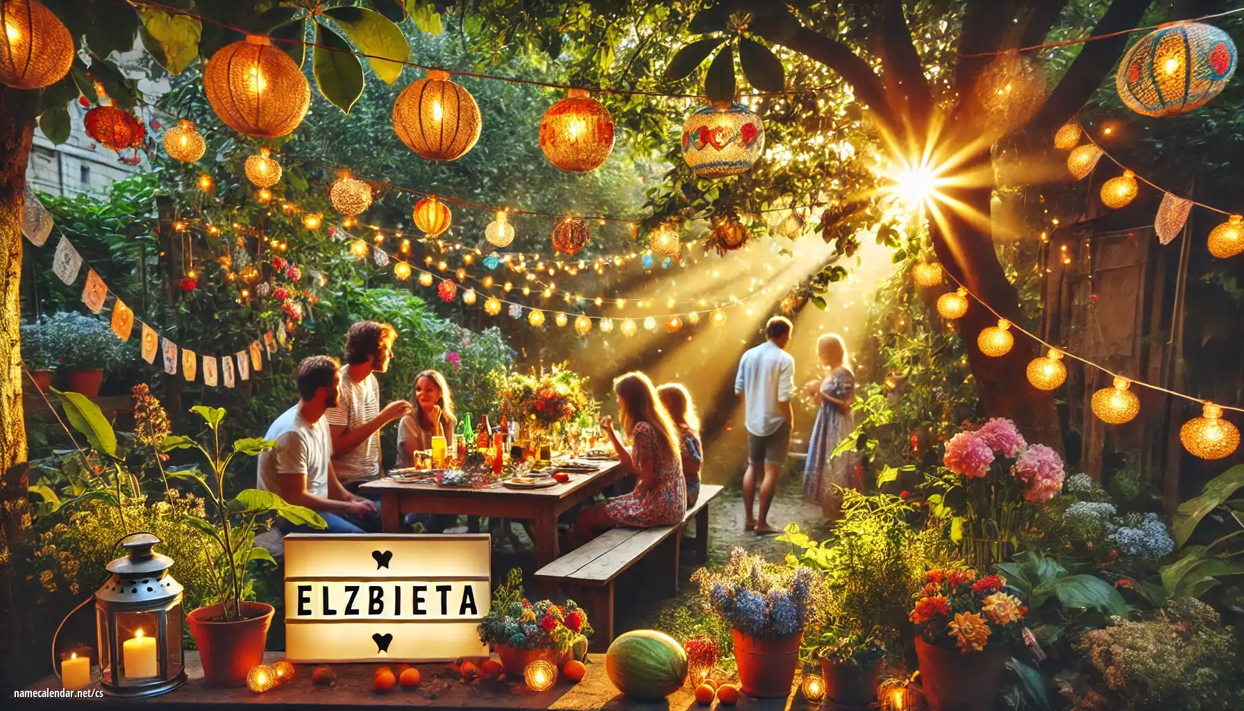Oslava jmenin a jmenin - Elżbieta