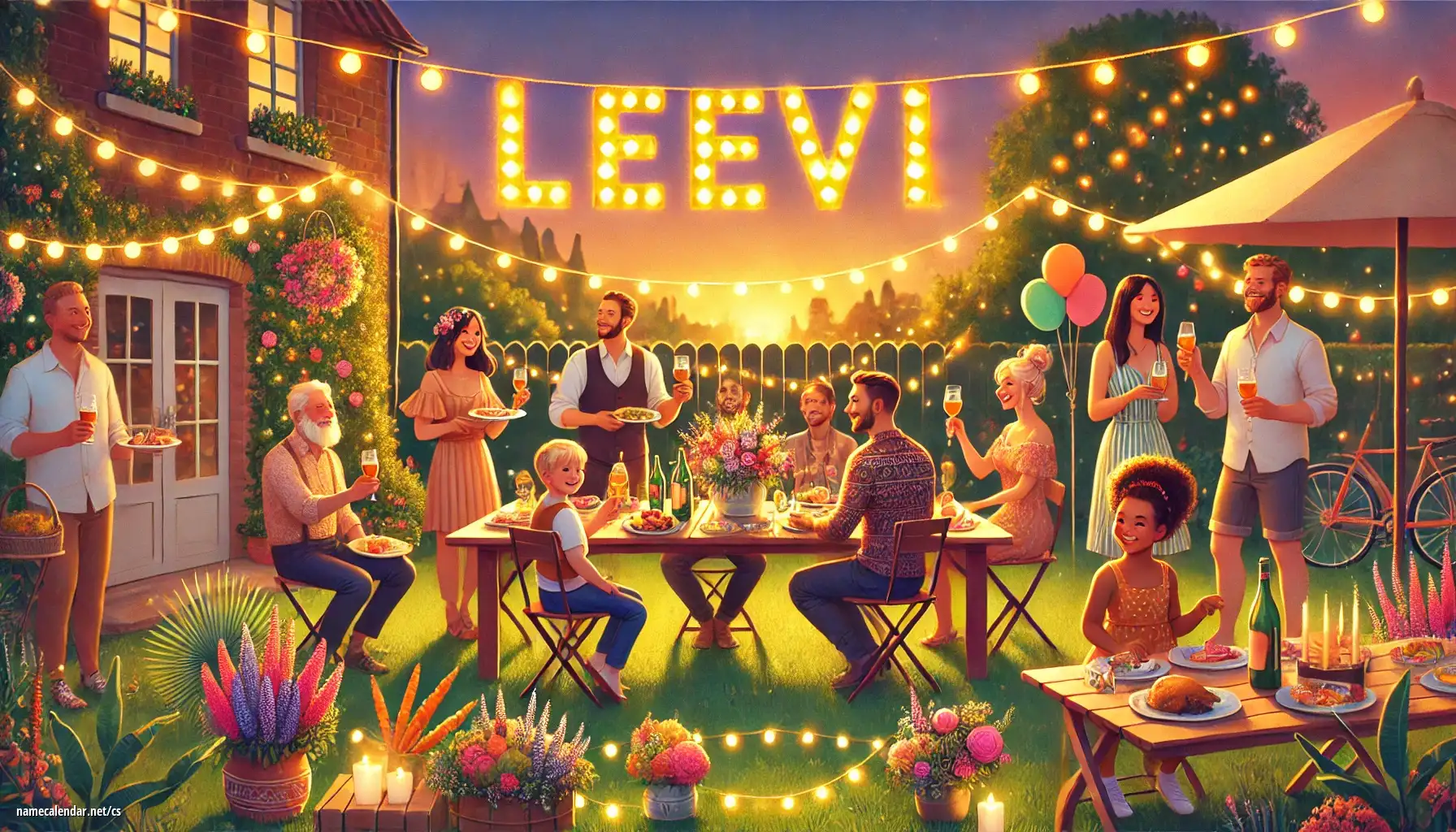 Oslava jmenin a jmenin - Leevi