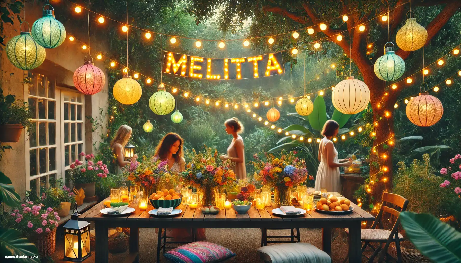 Oslava jmenin a jmenin - Melitta