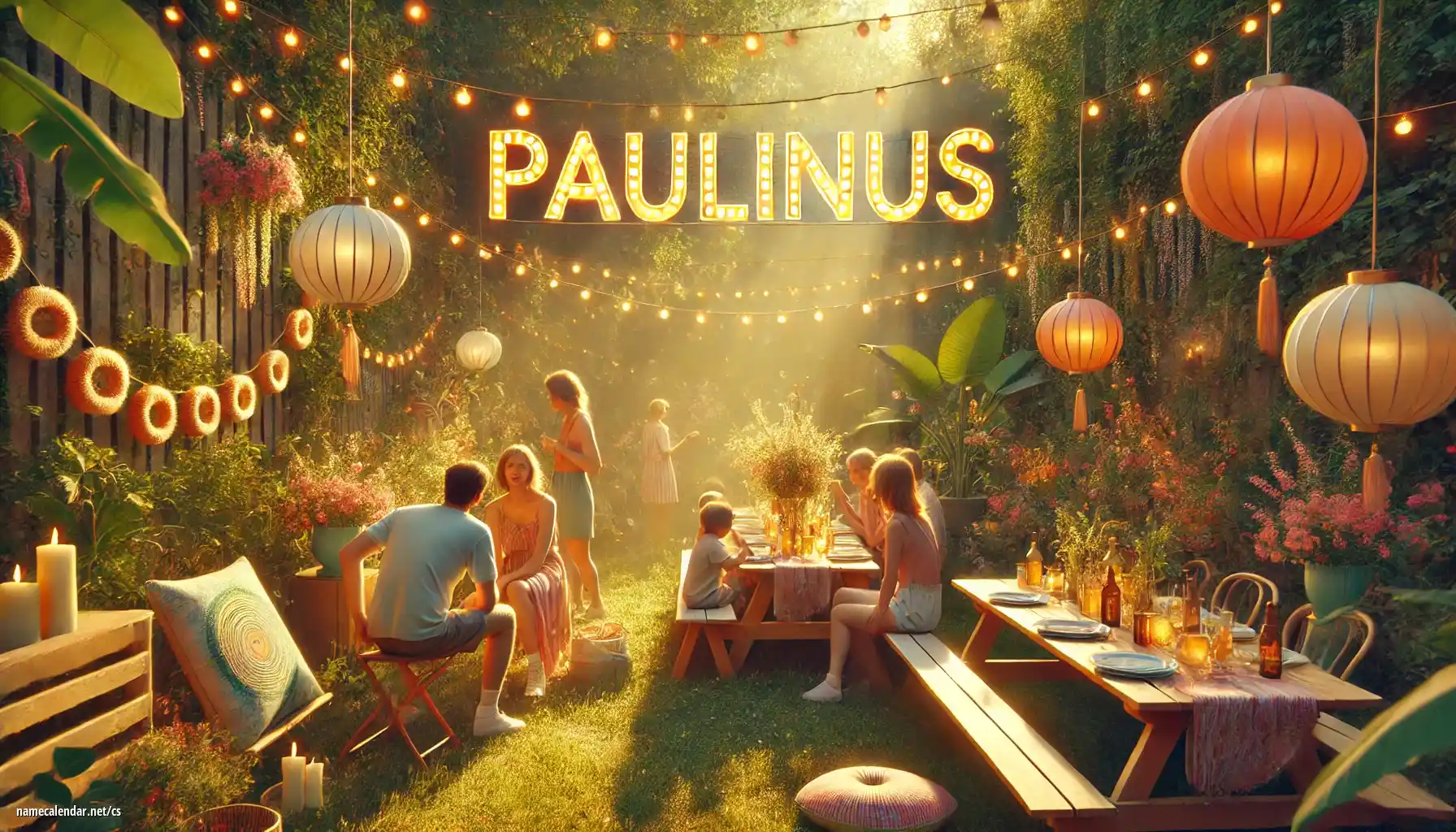 Oslava jmenin a jmenin - Paulinus