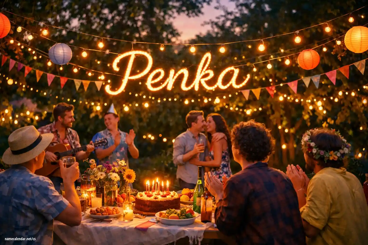 Oslava jmenin a jmenin - Penka