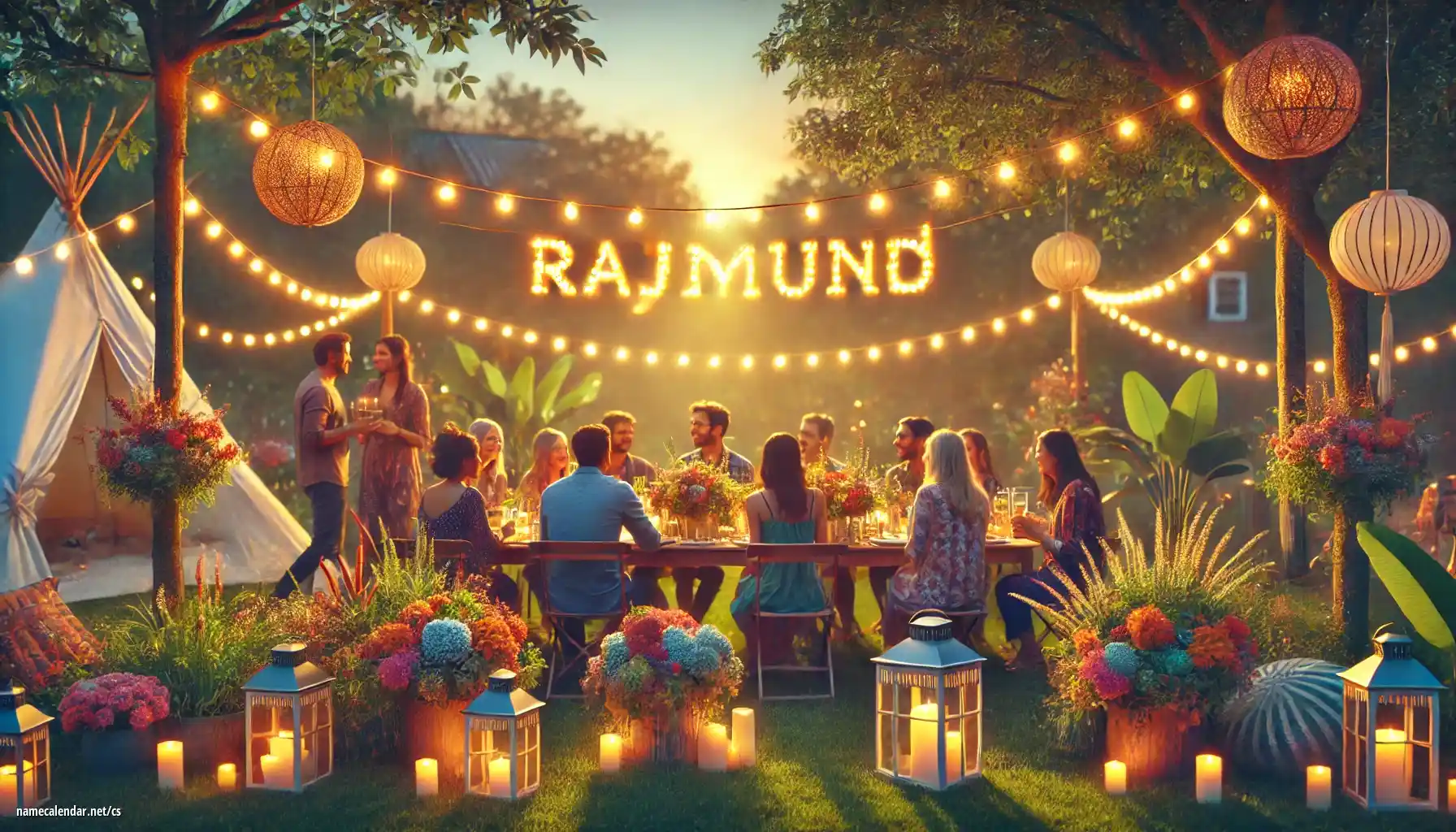 Oslava jmenin a jmenin - Rajmund