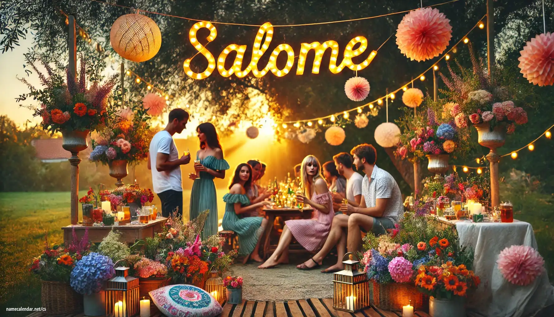 Oslava jmenin a jmenin - Salome