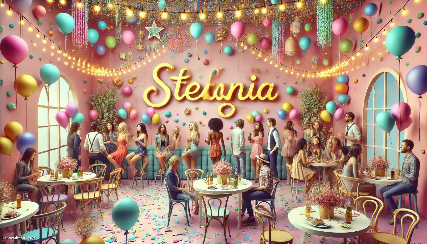 Oslava jmenin a jmenin - Stefania