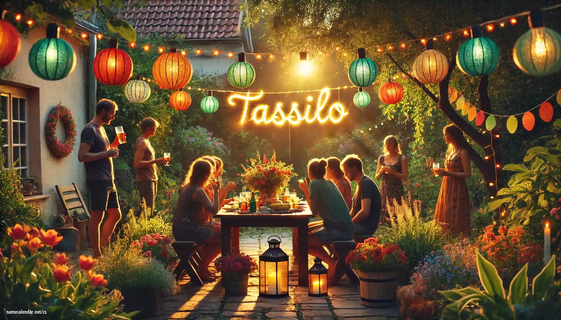 Oslava jmenin a jmenin - Tassilo