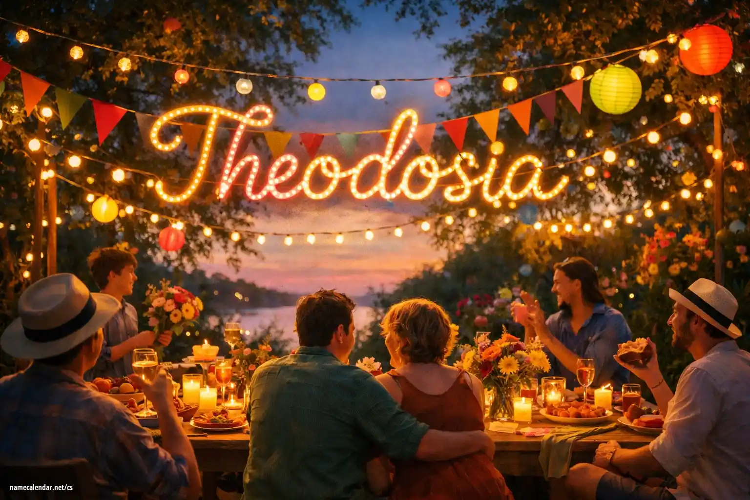 Oslava jmenin a jmenin - Theodosia