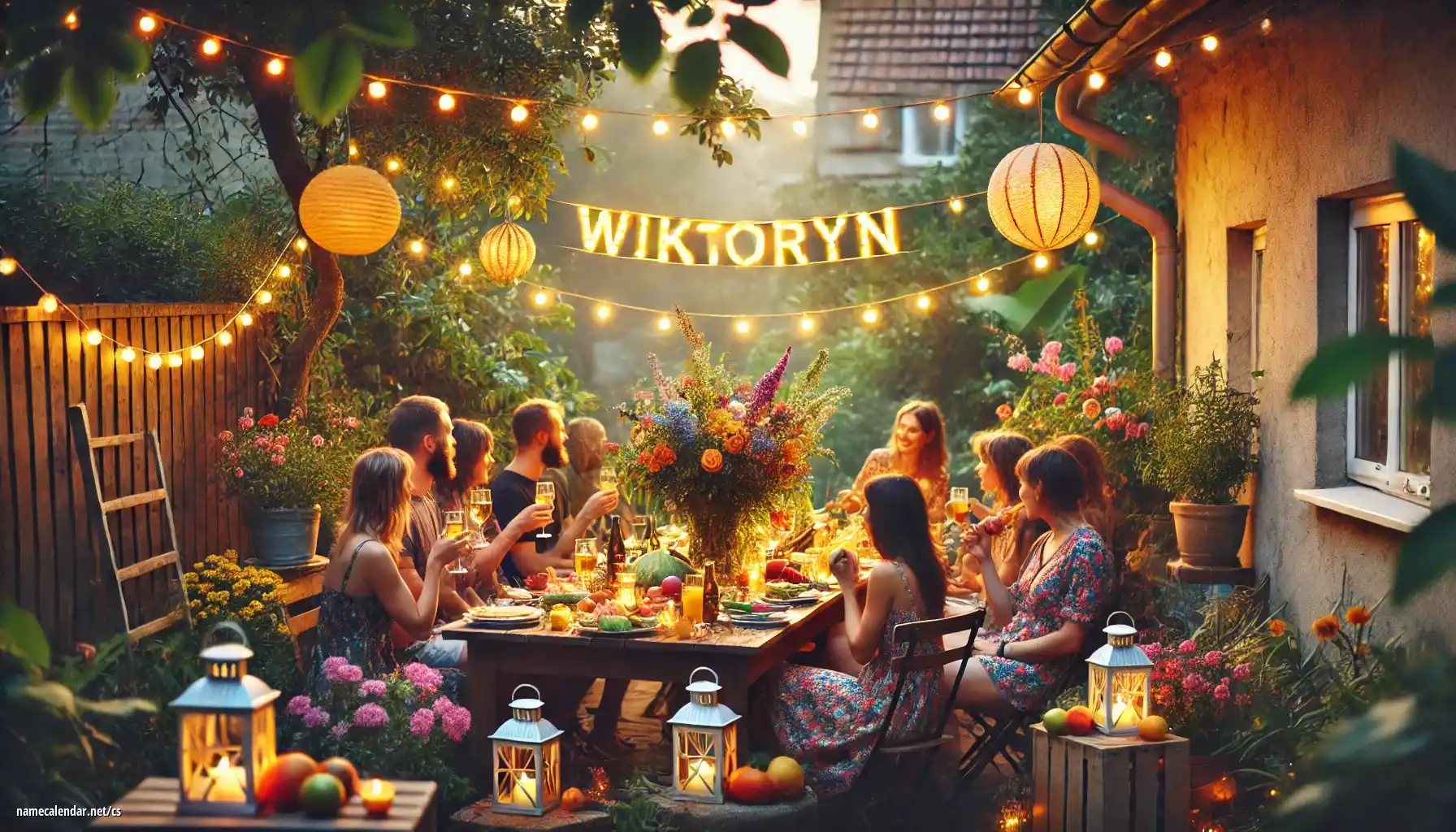 Oslava jmenin a jmenin - Wiktoryn