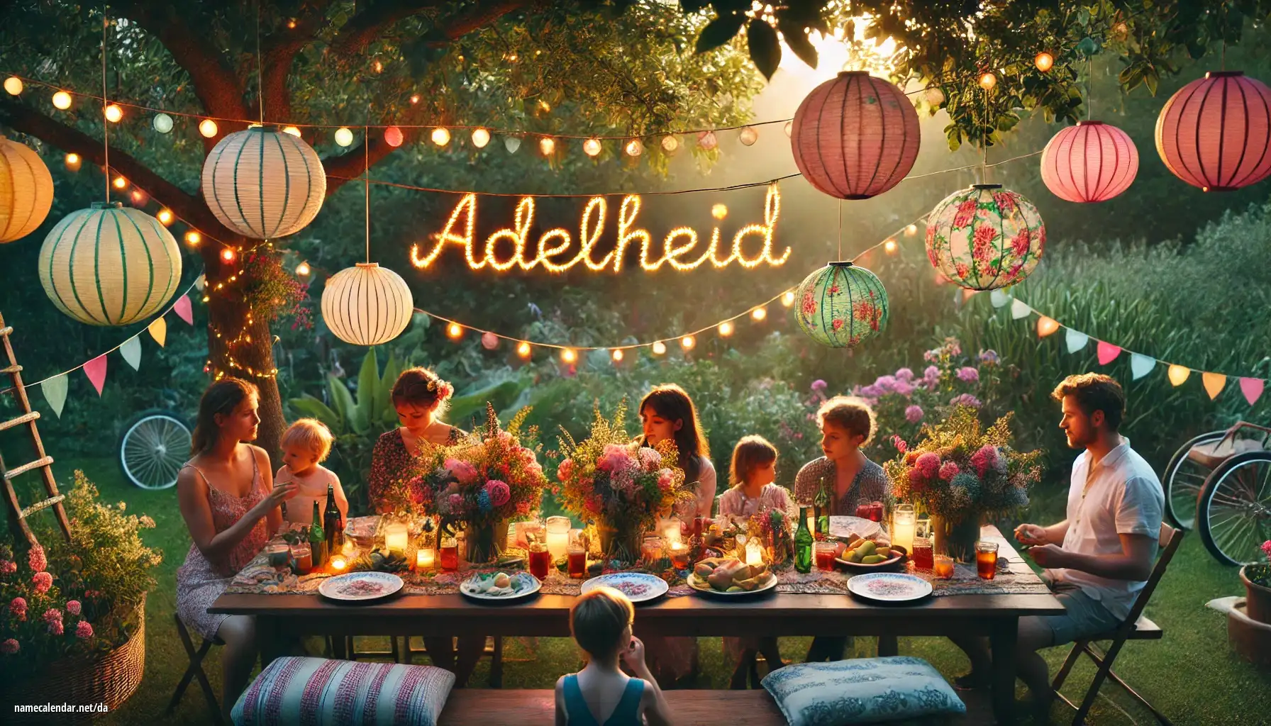 Fejring af navnedag og navn - Adelheid